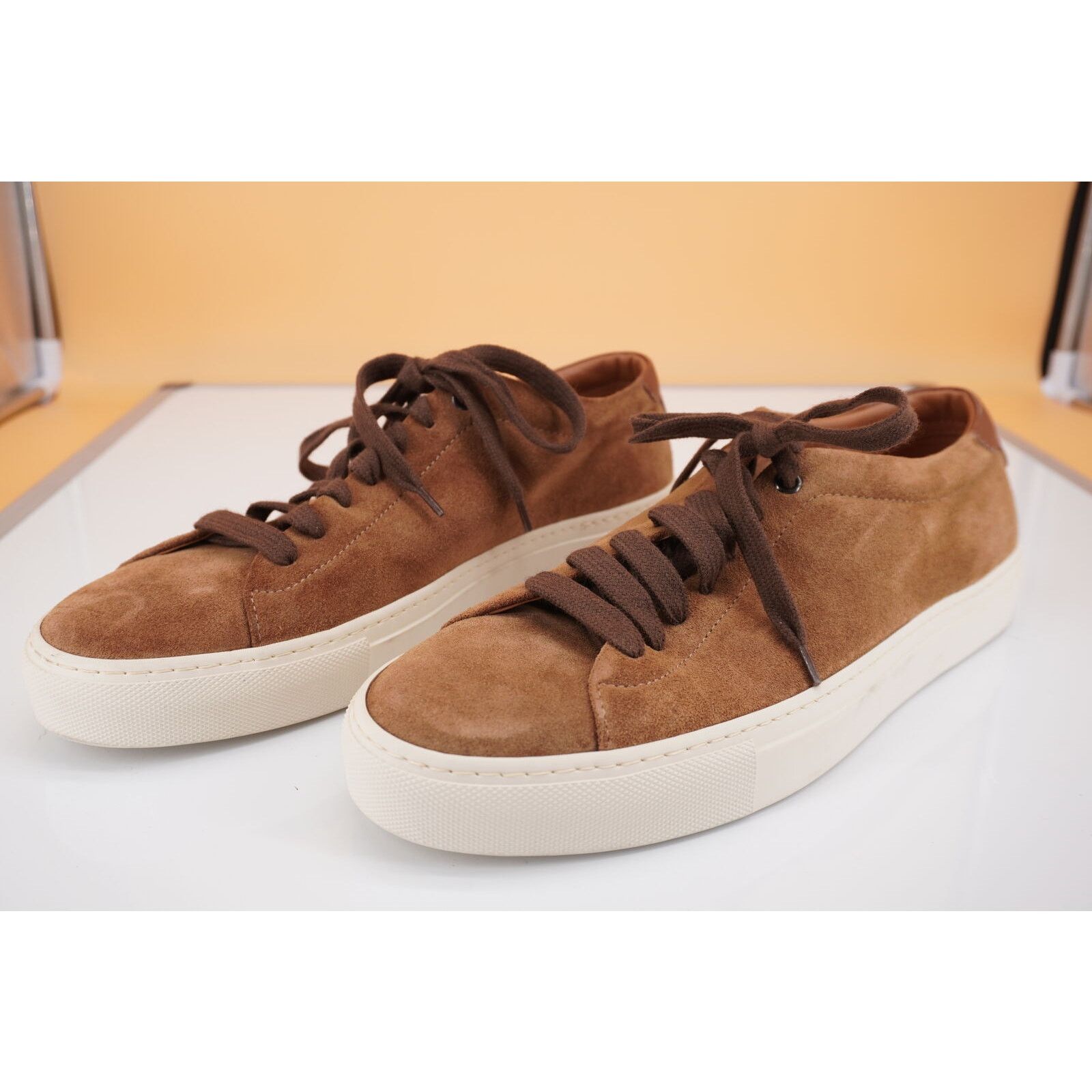Good Man Brand Good Man Brand Edge Lo Brown Suede Top Sneakers SZ 11 $275 Size US 11 / EU 44 - 7 Thumbnail