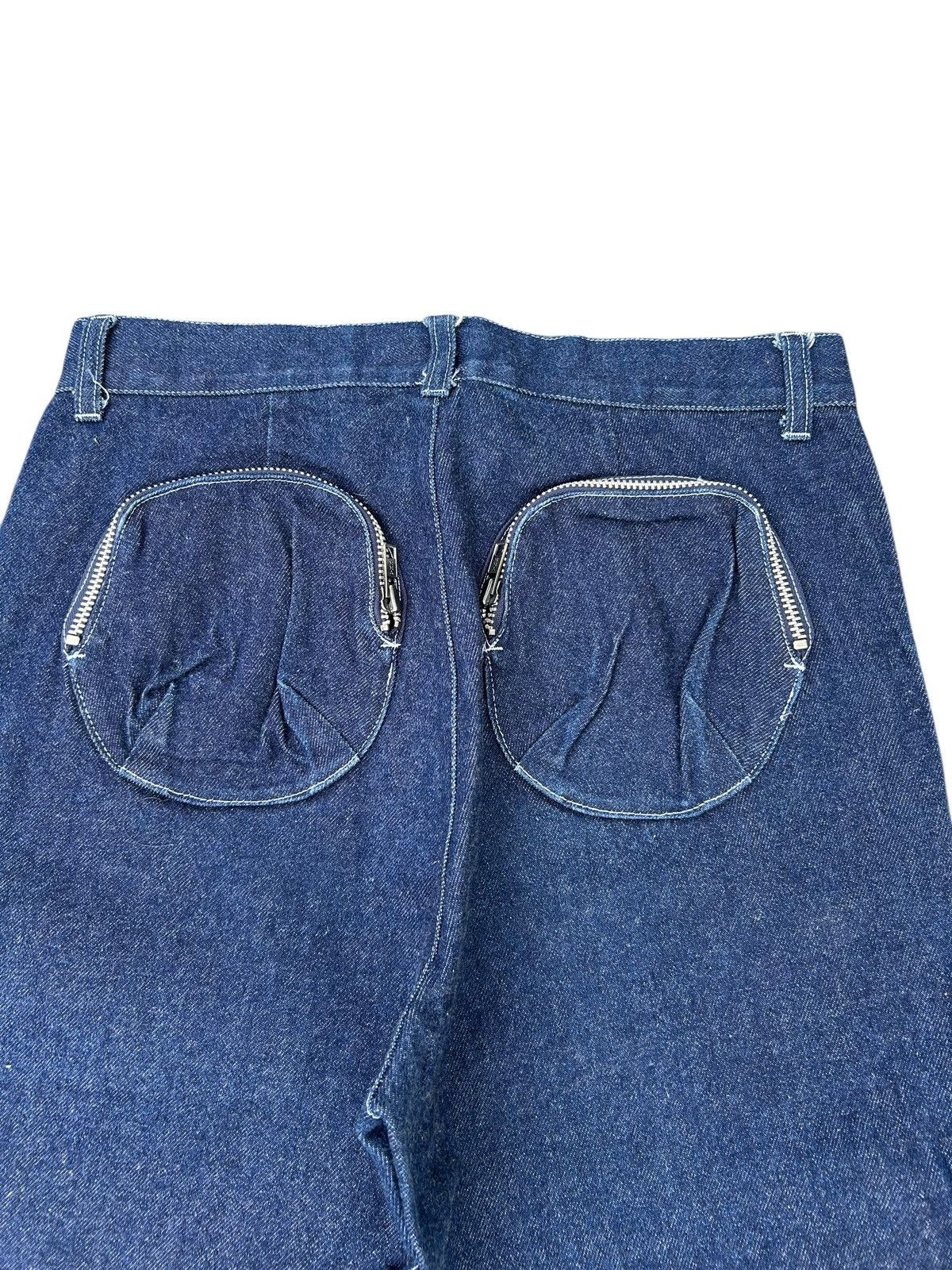 Kapital Flare Vintage Japanese Brand Batsu Denim Jeans Size US 29 - 6 Thumbnail