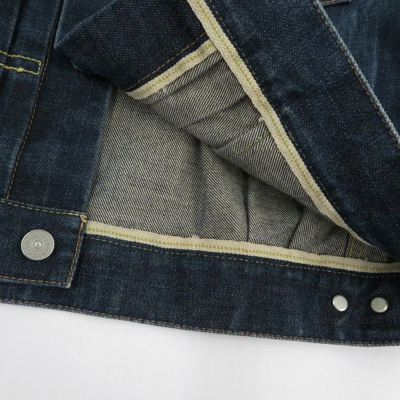 Visvim VISVIM 17AW SS 101 JKT JUMBO UNWASHED JACKET DENIM jean Size US S / EU 44-46 / 1 - 7 Thumbnail