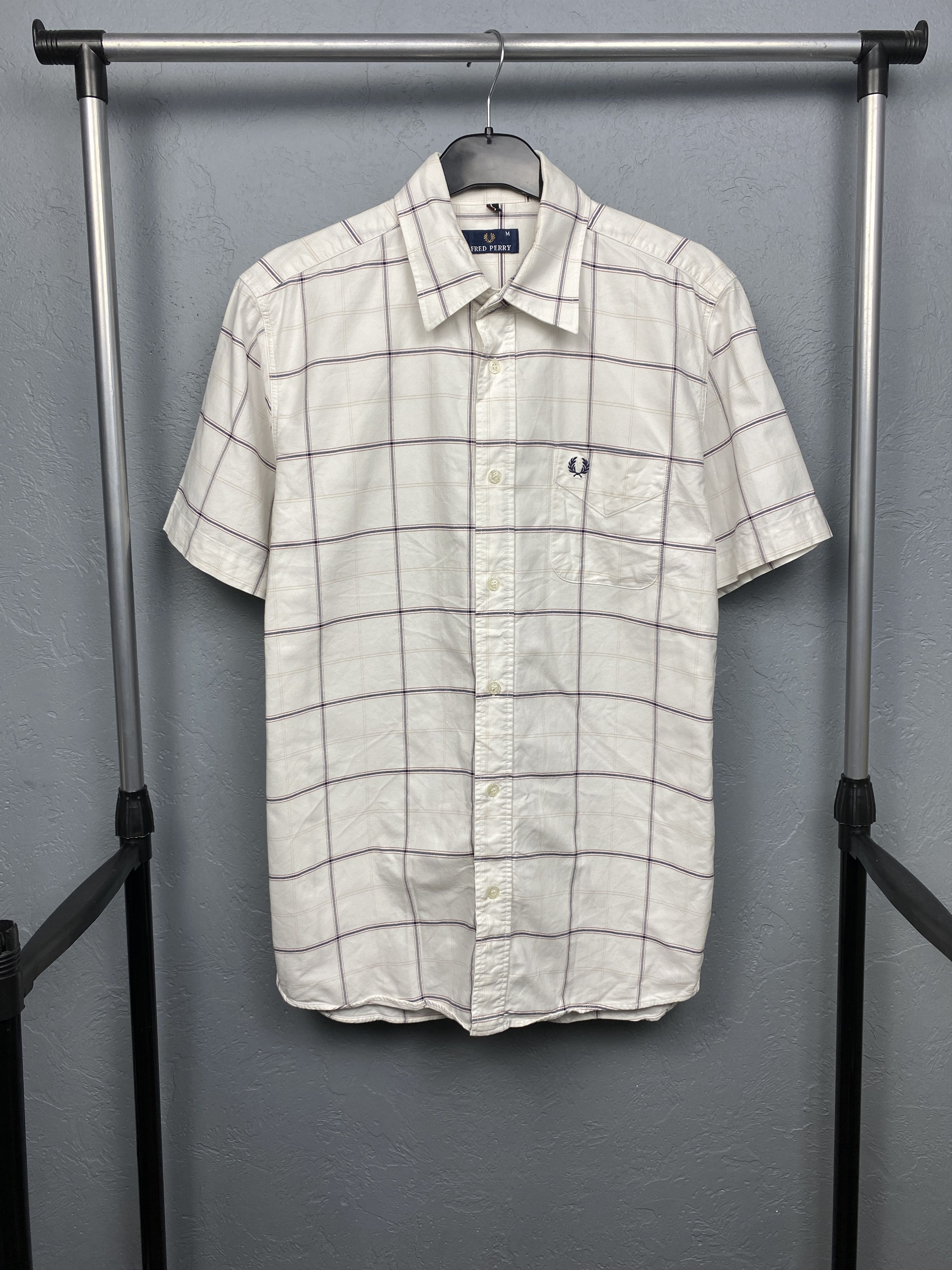 Fred Perry Fred Perry Vintage Mens Short Sleeve Shirt Size US M / EU 48-50 / 2 - 1 Thumbnail