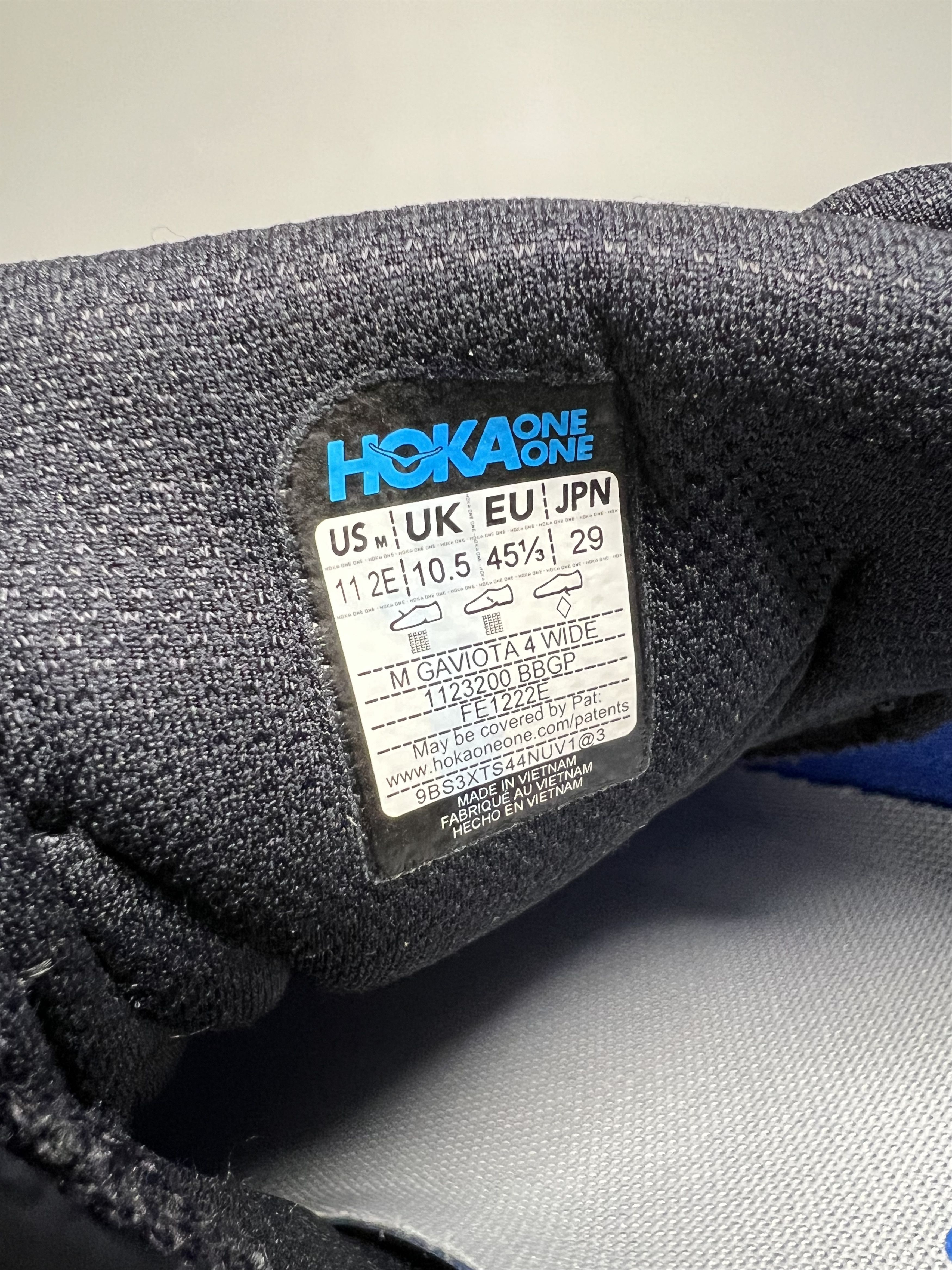 Hoka 11EE Hoka One One Gaviota 4 Wide Running Shoes Walking Gym Size US 11 / EU 44 - 10 Thumbnail