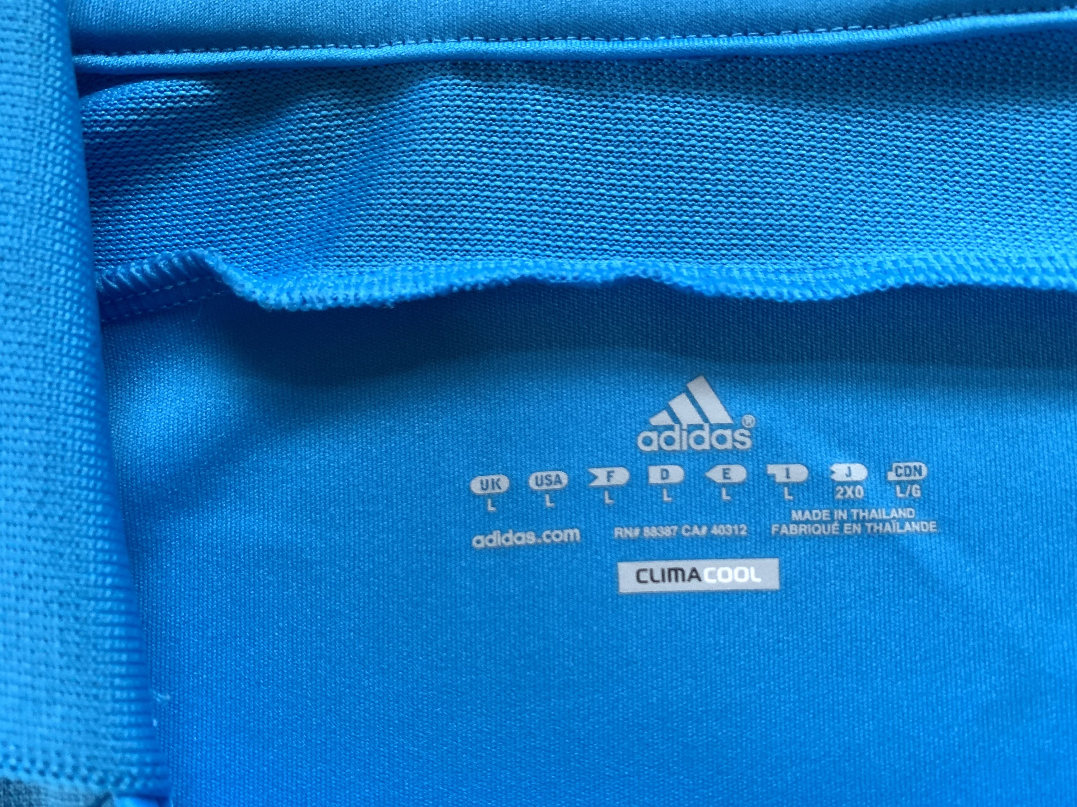 Adidas Adidas Formotion Referee Blue Football Shirt Jersey Size US L / EU 52-54 / 3 - 7 Thumbnail