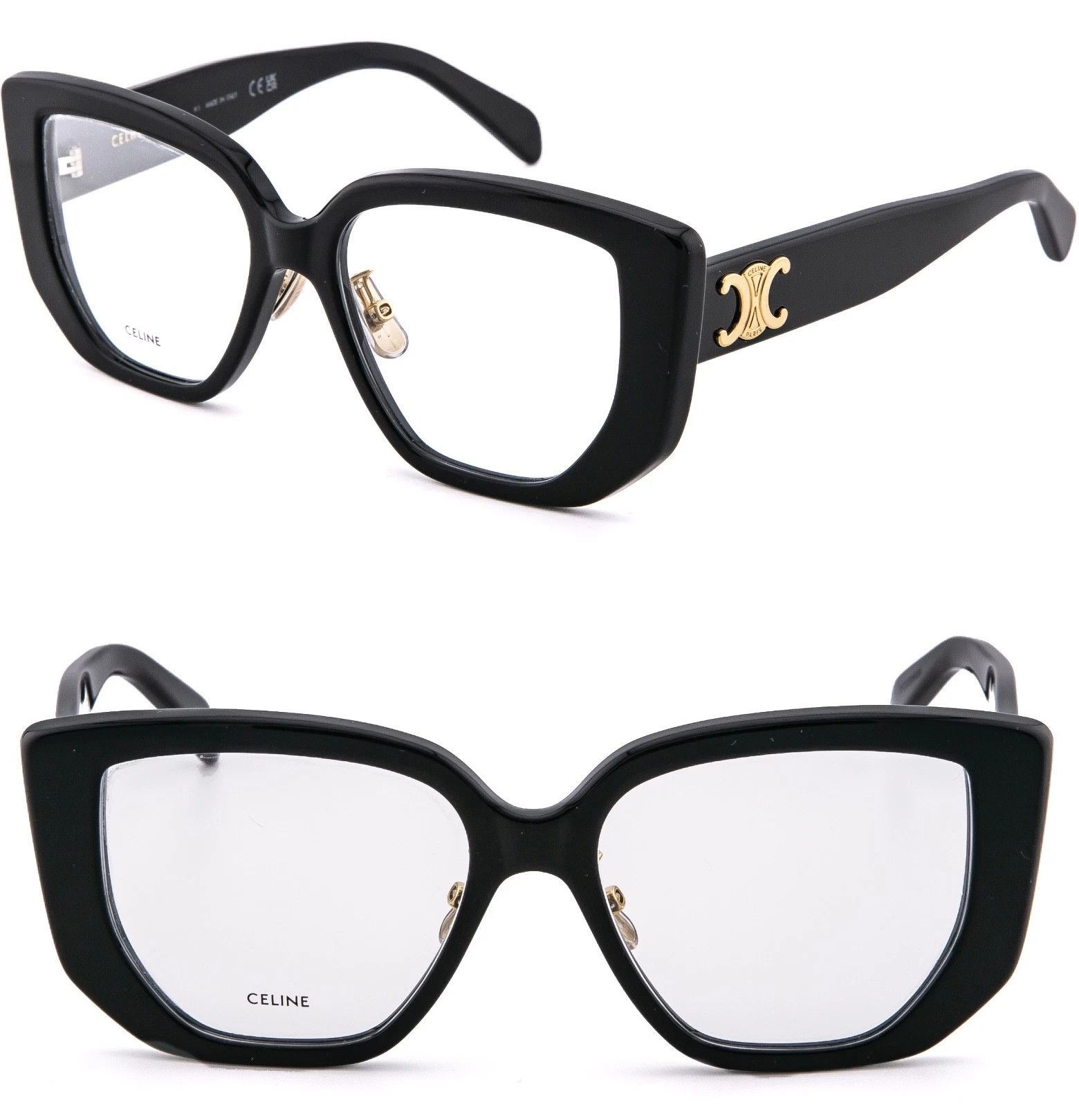 Celine CELINE 50146 TRIOMPHE Optical Fashion CL50146F 001 Size ONE SIZE - 1 Thumbnail