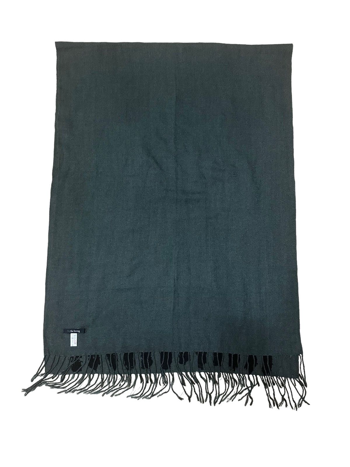 Japanese Brand × Vintage × Yohji Yamamoto RARE ‼️ Y's for living 🇯🇵 Yohji Yamamoto Scarf Muffler Size ONE SIZE - 3 Thumbnail