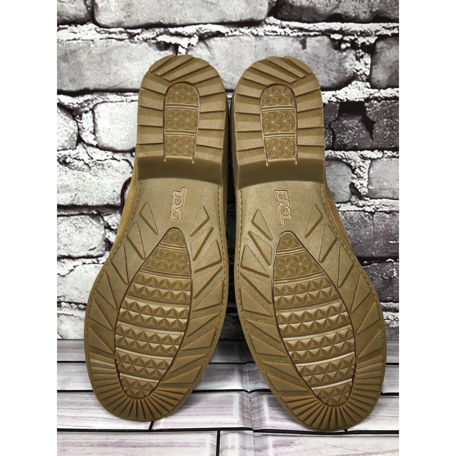 Teva Teva De La Vina Dos Bison Brown Leather Lace Up Oxford Shoes Size US 9.5 / IT 39.5 - 6 Thumbnail