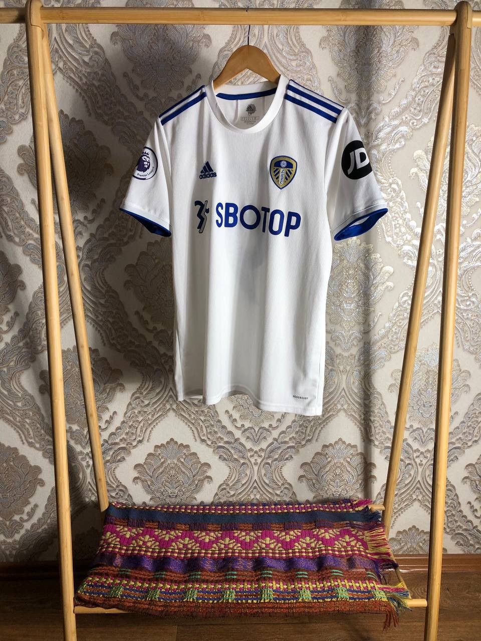 Adidas × Vintage VERY RARE ADIDAS FC LEEDS UNITED ENGLAND SOCCER JERSEY Y2K Size US M / EU 48-50 / 2 - 2 Thumbnail