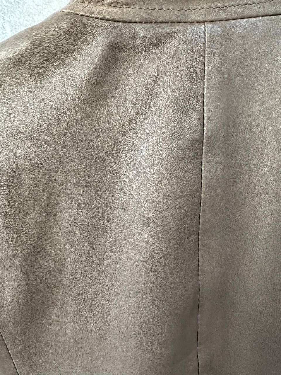 Leather × Muubaa × Vintage Muubaa Futura Leather Jacket in Steel Grey Avant-Garde Size M / US 6-8 / IT 42-44 - 13 Thumbnail