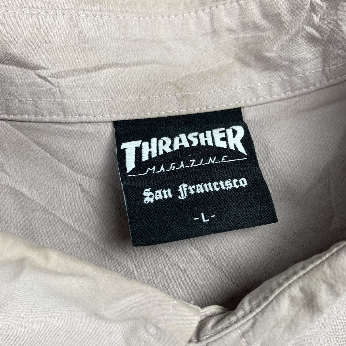 Thrasher sick ✨ thrasher pink shirt button LS Size US L / EU 52-54 / 3 - 6 Thumbnail