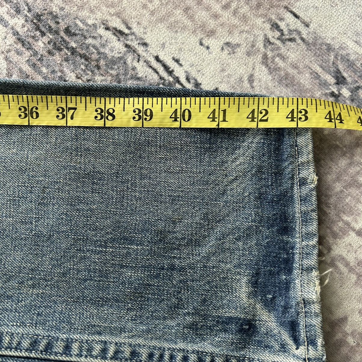 If Six Was Nine Roar Double Guns Distressed Jeans Size US 31 - 25 Thumbnail
