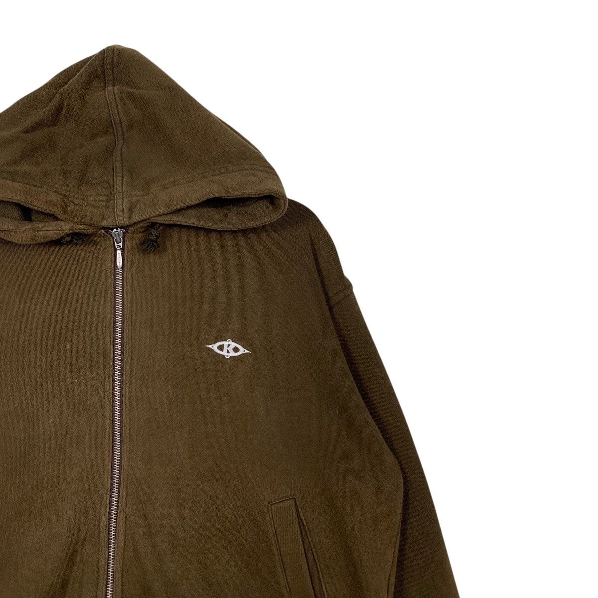Japanese Brand KILLER LOOP Big Logo Zipper Hoodie Sweatshirt #1773-C78 Size US S / EU 44-46 / 1 - 8 Thumbnail
