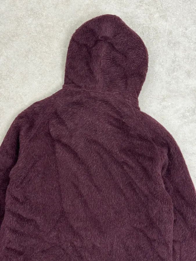 Emporio Armani AW2014 Emporio Armani Burgundy Eco Fur Hooded Jacket Size US M / EU 48-50 / 2 - 7 Thumbnail