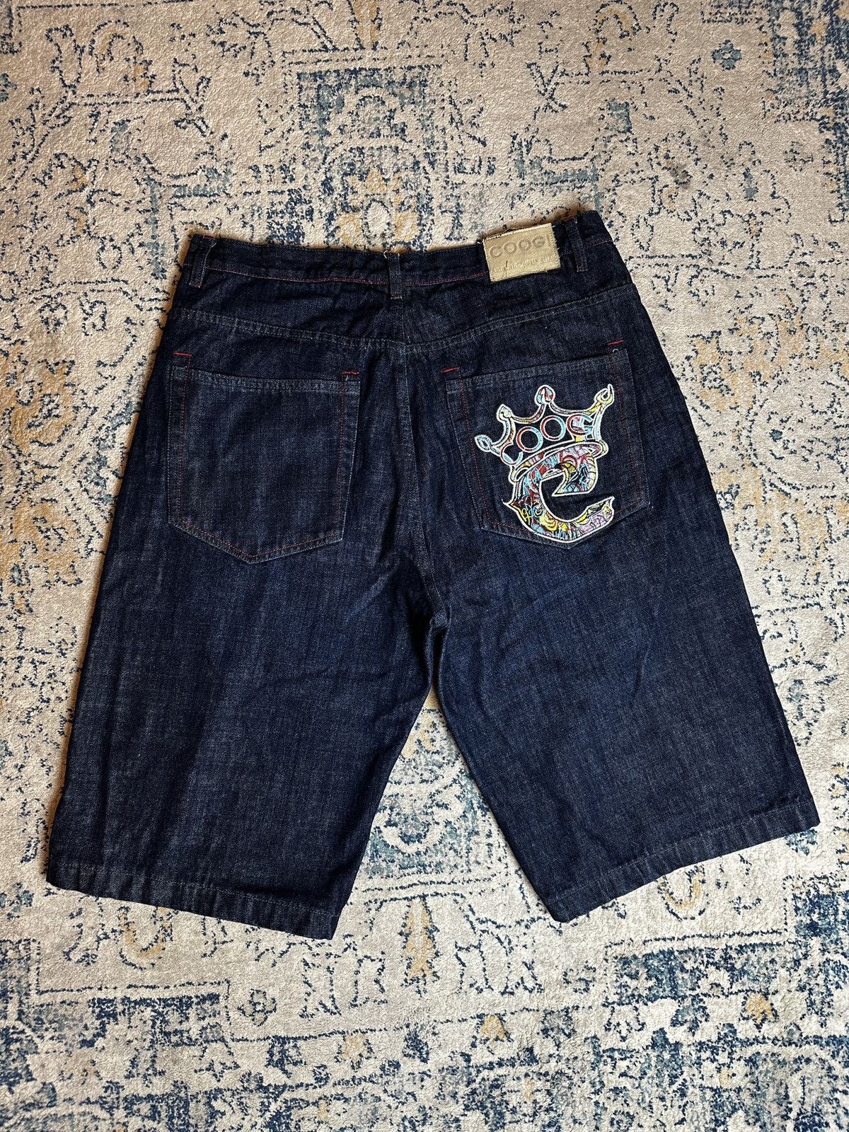 Coogi Mens Blue outlet Denim Shorts