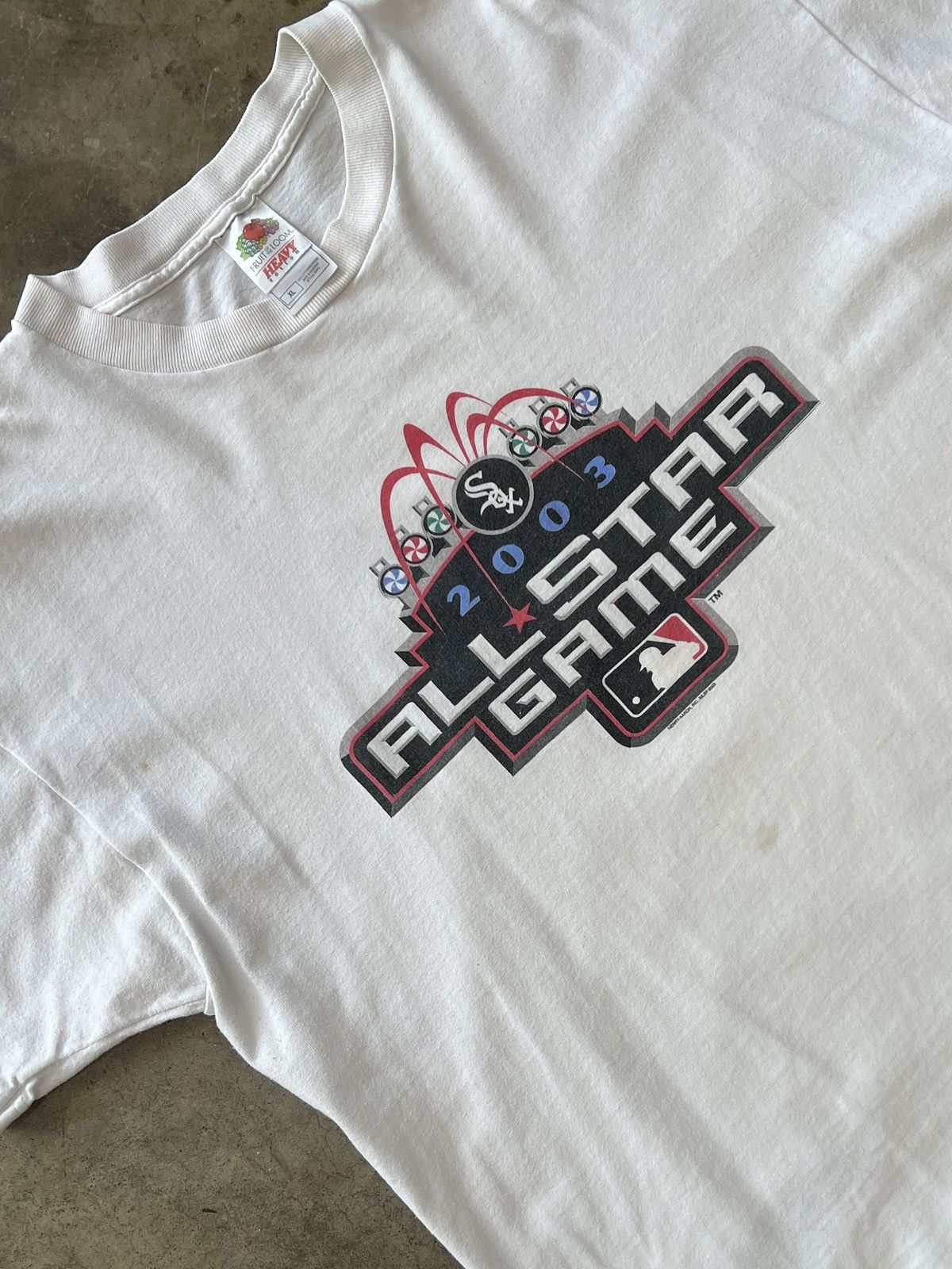 MLB × Vintage Vintage 2003 Y2K Early 2000s White Sox All-Star Game Tee XL Size US XL / EU 56 / 4 - 1 Thumbnail