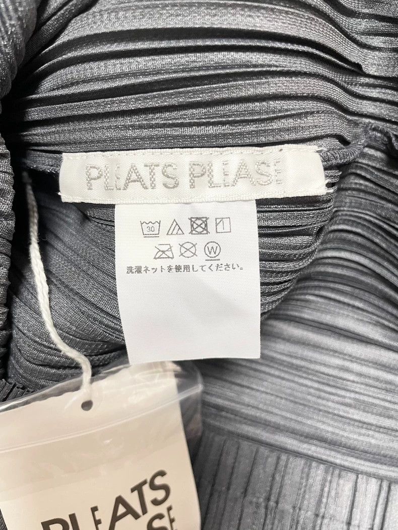 Issey Miyake issey miyake size:3 Grey lapel sleeveless top 2506-Nextarr Size XXS / US 00 / IT 34 - 4 Thumbnail