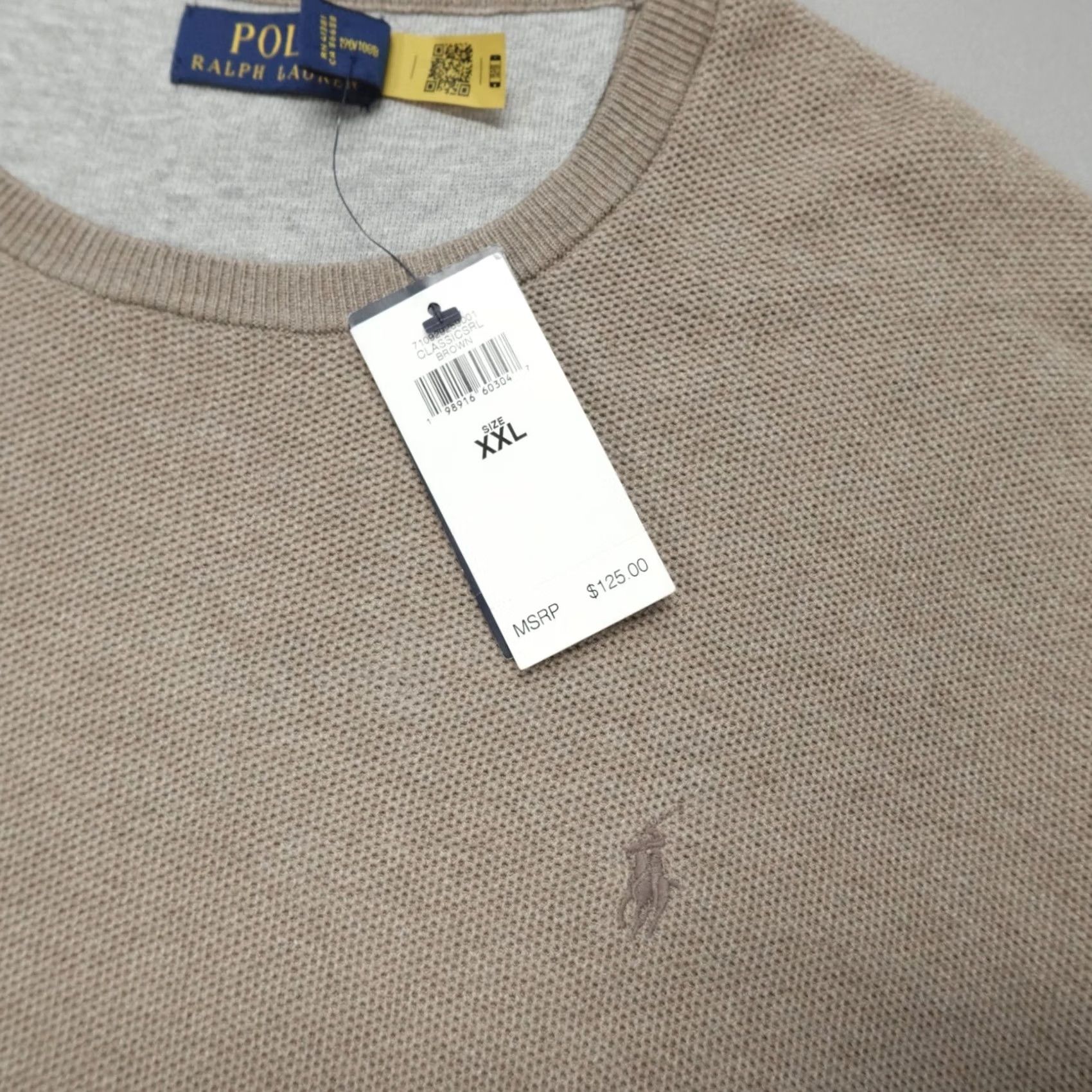 Polo Ralph Lauren Polo Ralph Lauren Sweater Pony Cotton Textured Knit Men's Size 2XL Crewneck Size US XXL / EU 58 / 5 - 3 Thumbnail