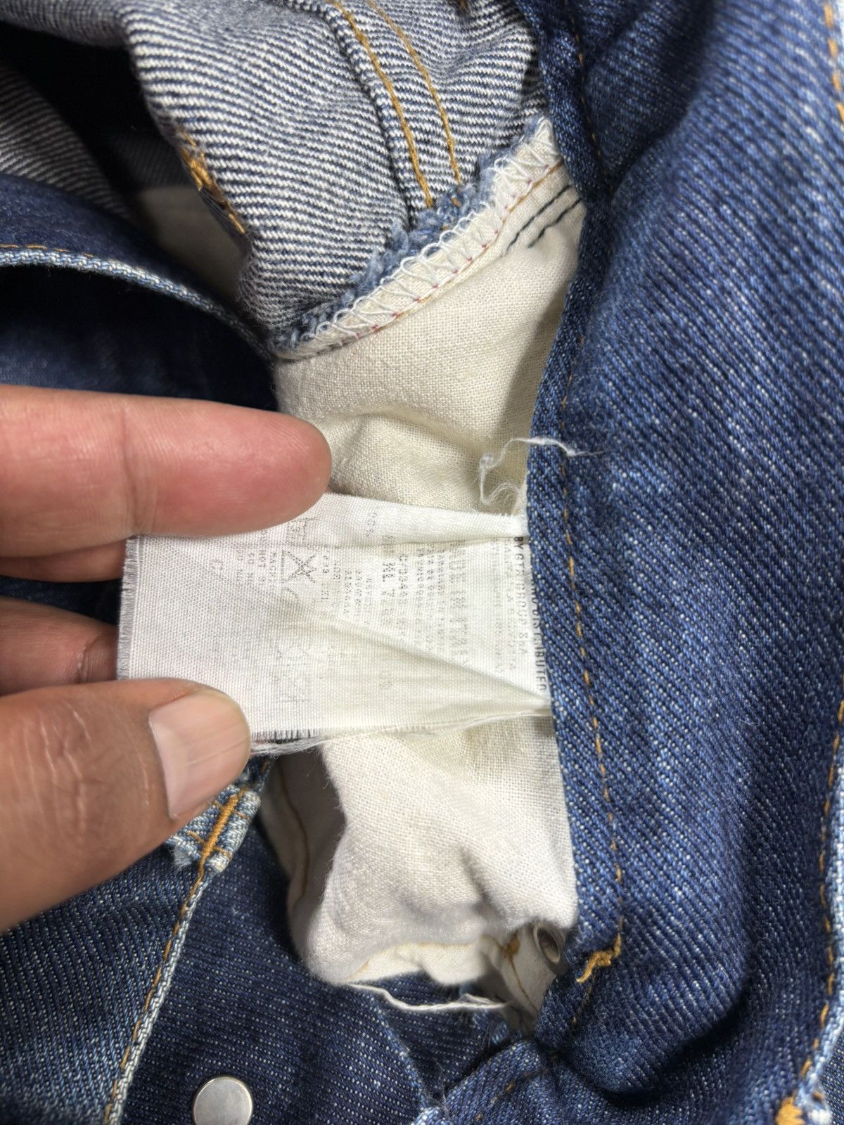 Helmut Lang Vintage 1999 Helmut Lang Classic Raw Denim. S008 Size US 31 - 8 Thumbnail