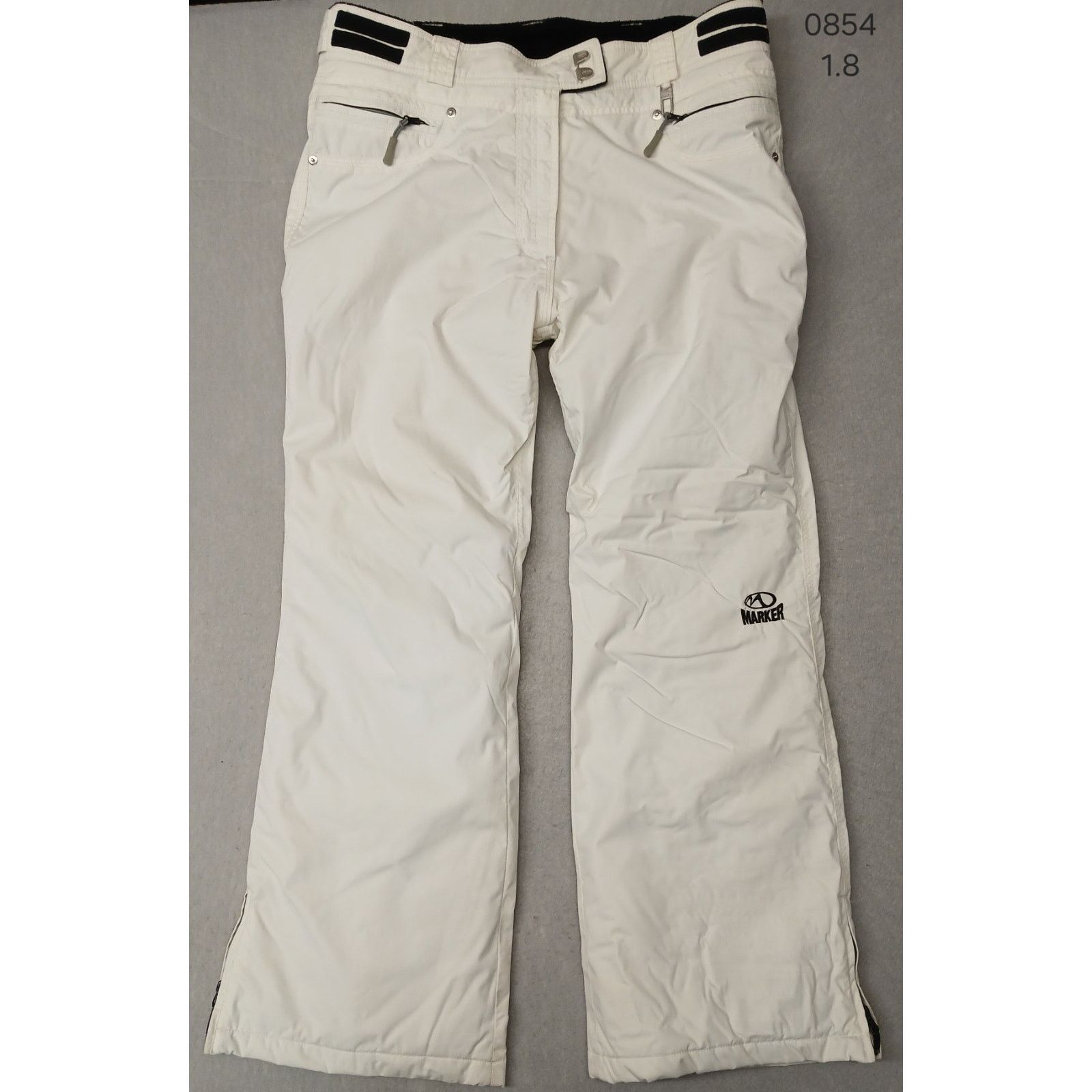 Other Marker (14) Women's Eggshell White Nylon Snow/Ski Pants Size 36" / US 14 / IT 50 - 1 Thumbnail