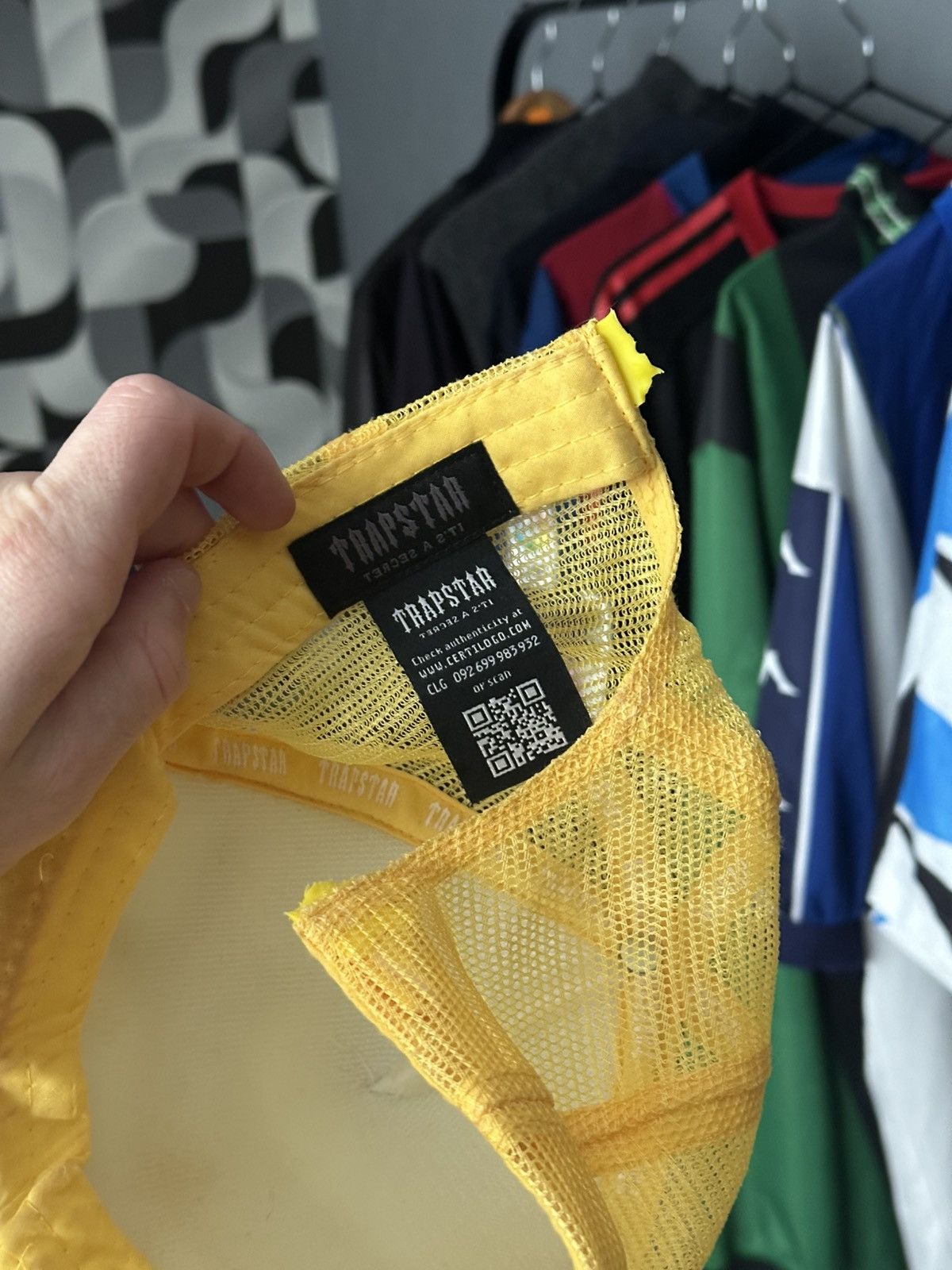 Trapstar London Trapstar London Trucker Cap Yellow/White Size ONE SIZE - 3 Thumbnail