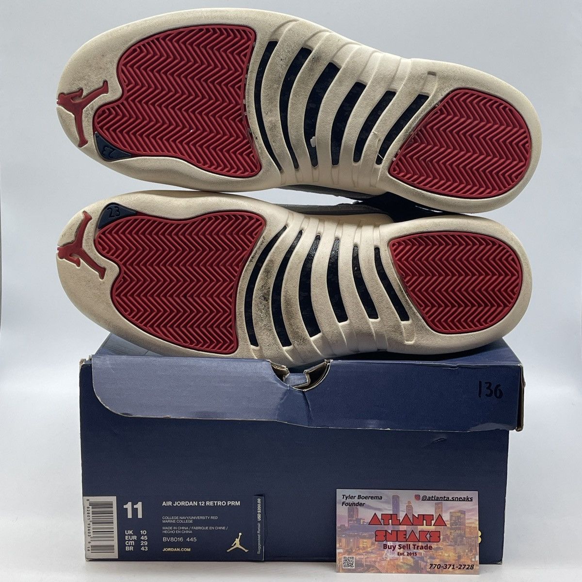 Jordan Brand Air Jordan 12 international flight Size US 11 / EU 44 - 7 Thumbnail