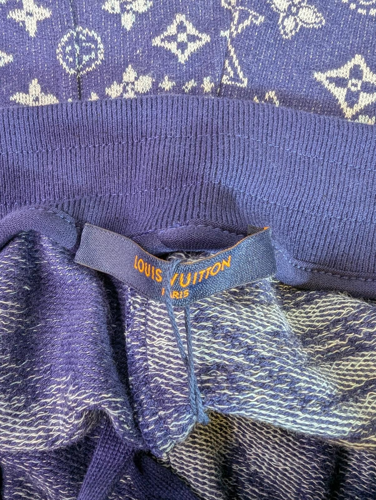 Louis Vuitton Louis Vuitton Monogram Bandana Shorts in Blue Size US 34 / EU 50 - 4 Thumbnail