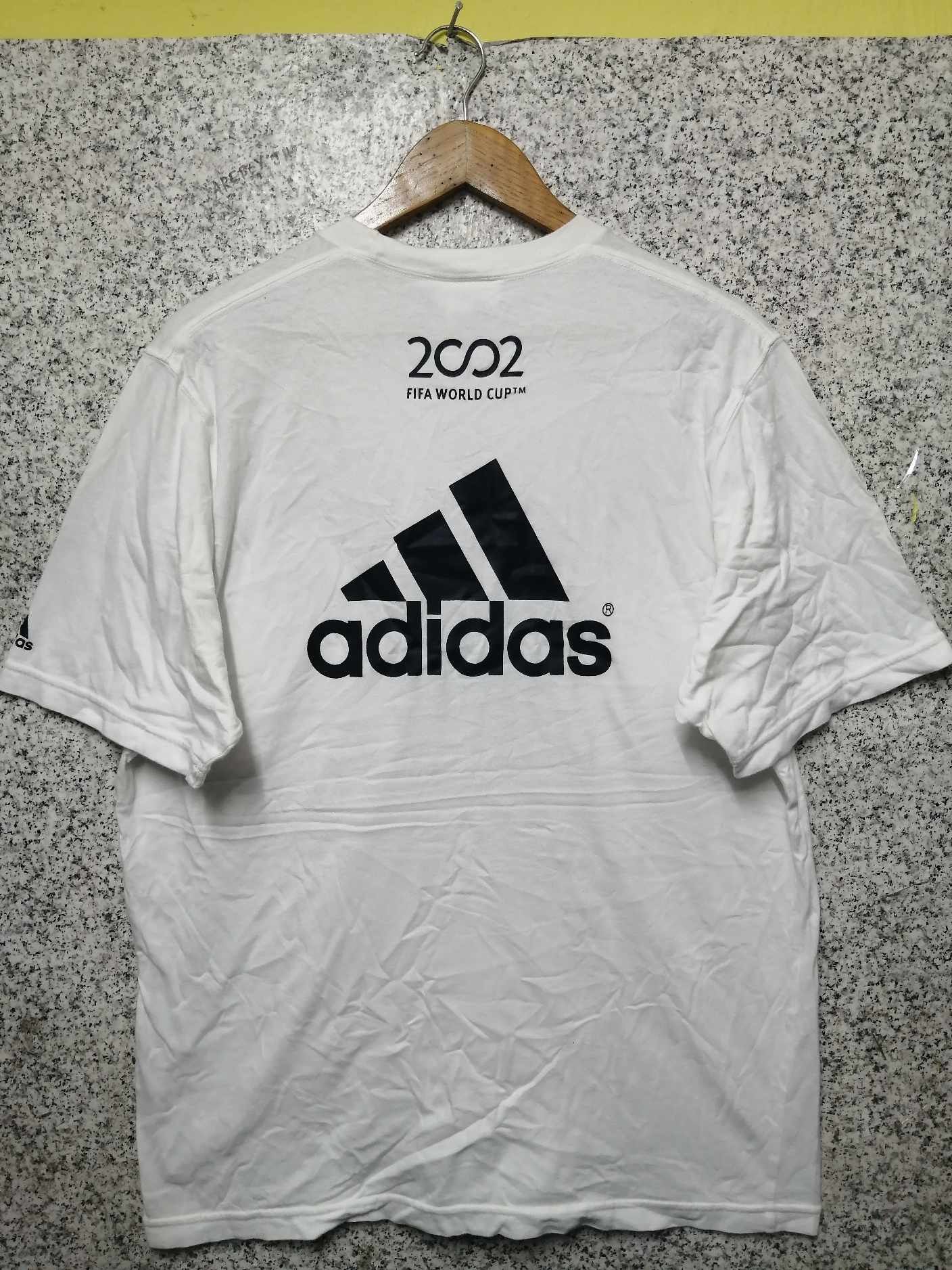 Adidas Vintage Adidas World Cup 2002 Korea Japan soccer Very Rare Size US M / EU 48-50 / 2 - 2 Thumbnail