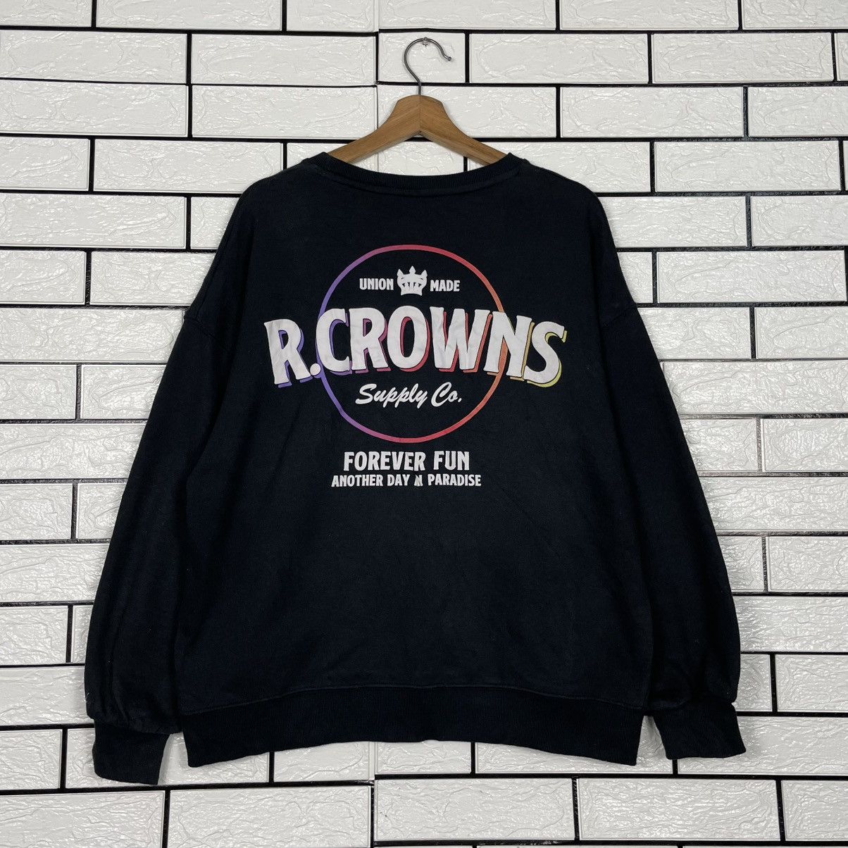 Japanese Brand Rodeo Crown Big Logo Sweater Size L / US 10 / IT 46 - 7 Thumbnail