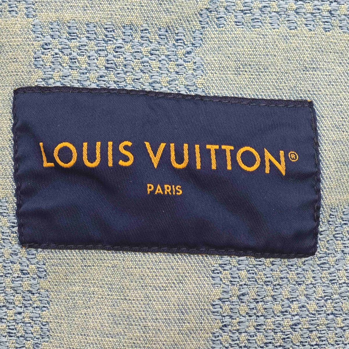 Louis Vuitton Louis Vuitton Damier Classic Denim Jacket Size US XL / EU 56 / 4 - 3 Thumbnail