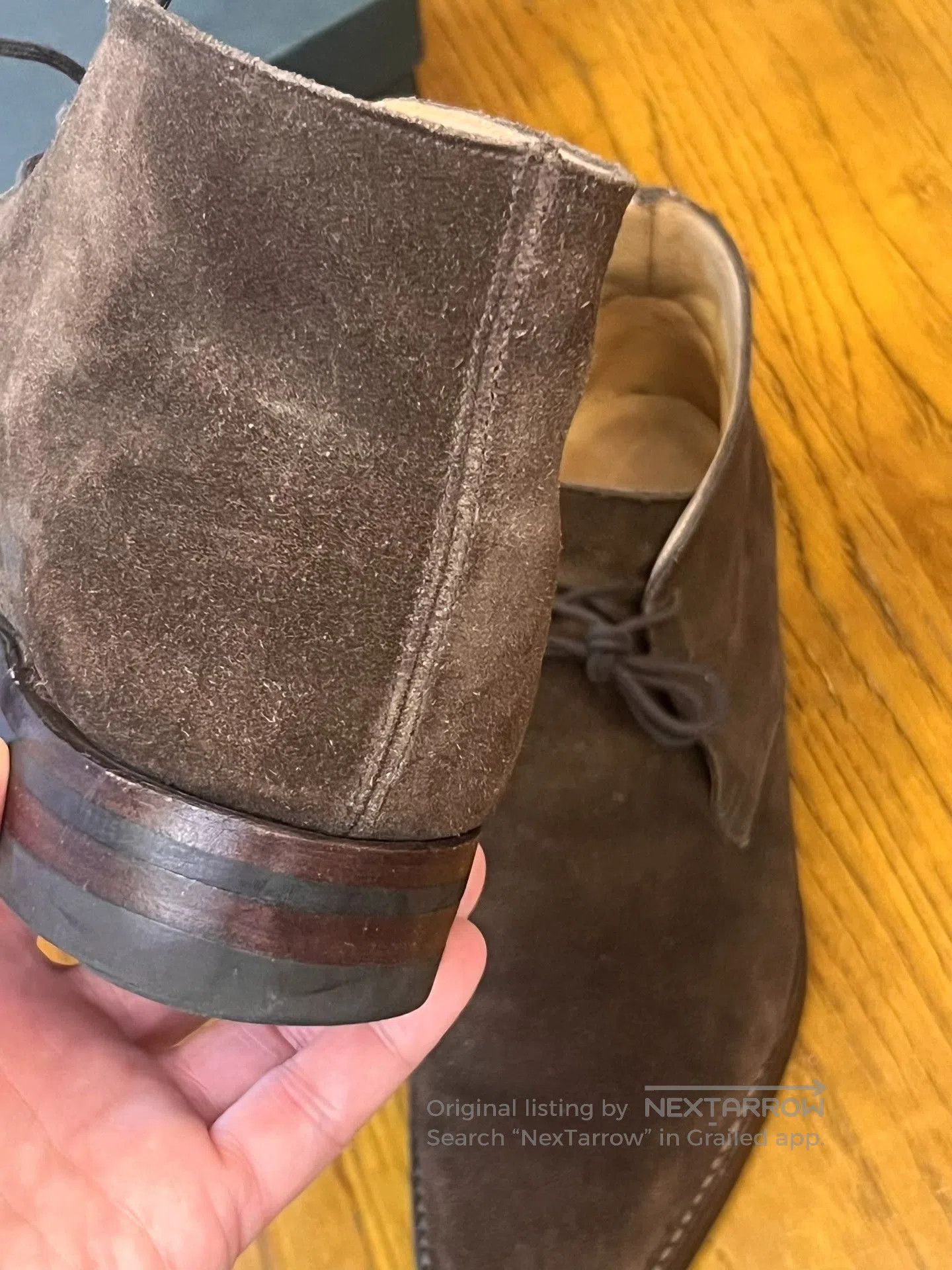 Crockett & Jones Crockett & Jones Suede Desert Boots 348. Size US 9.5 / EU 42-43 - 3 Thumbnail
