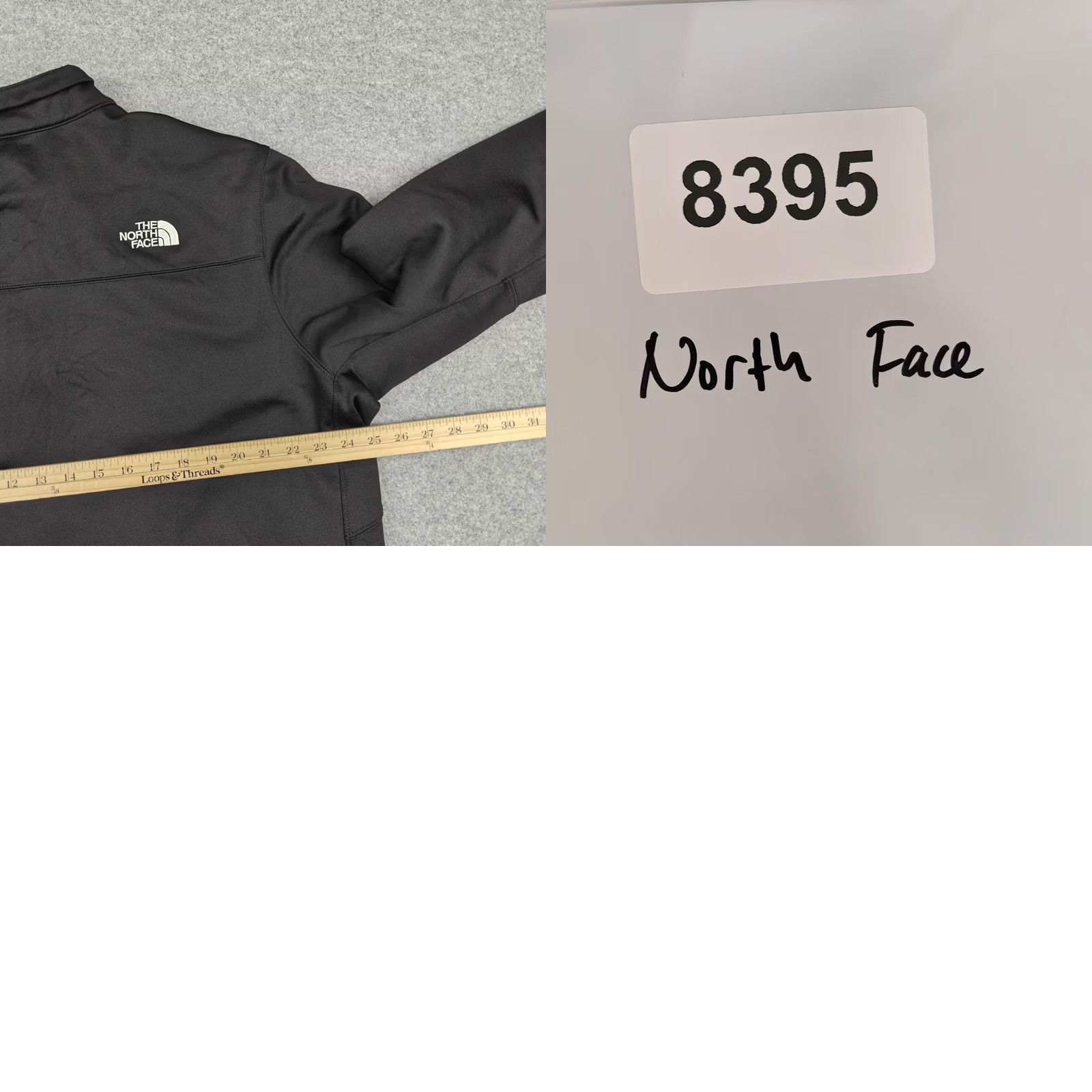 The North Face The North Face Jacket Mens 2XL Black Softshell Fleece Lined Full Zip Hiking Size US XXL / EU 58 / 5 - 8 Thumbnail