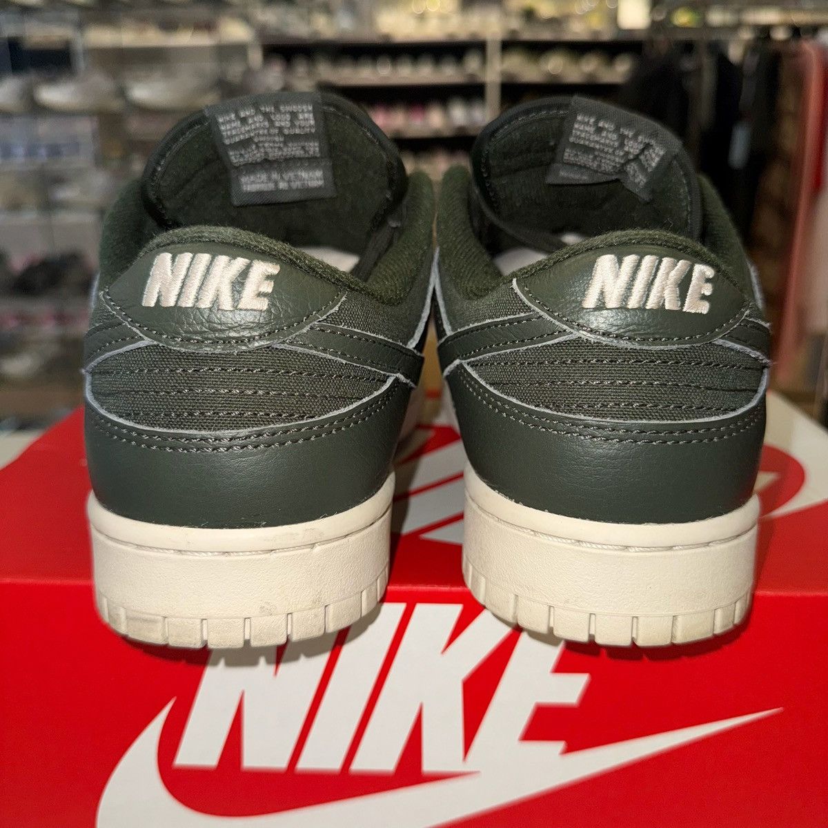 Nike Size 9 - Nike Dunk Low Retro Orewood DZ2538-300 Size US 9 / EU 42 - 3 Thumbnail