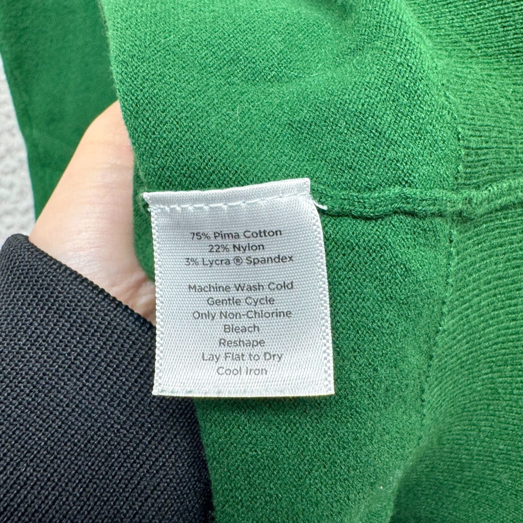 Vintage VINTAGE Sweater Vest Top Small Womens Green Knit Preppy Academia Corpcore Pima Cotton Size S / US 4 / IT 40 - 5 Thumbnail