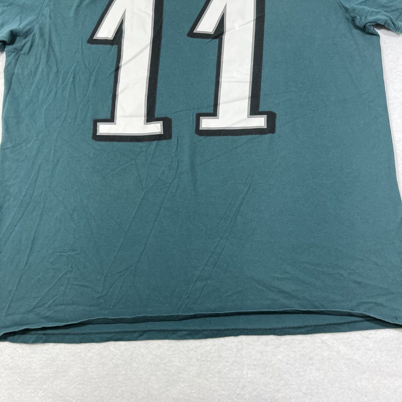 Nike Nike NFL Philadelphia Eagles Tee #11 Carson Wentz T Shirt Size US XL / EU 56 / 4 - 5 Thumbnail