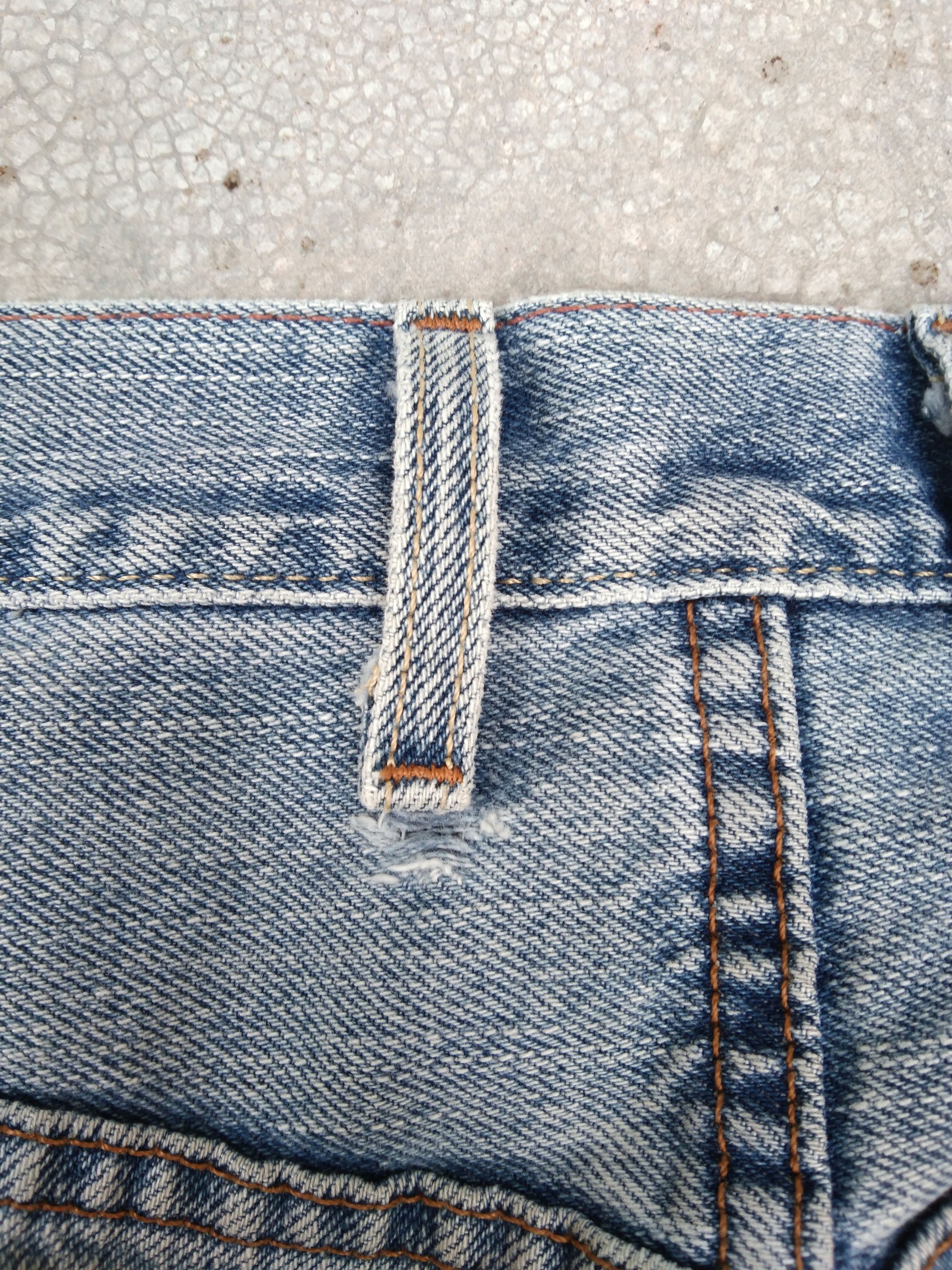Levi's Vintage Levi's Signature Loose Distressed Jeans 33x32 Size US 33 - 3 Thumbnail