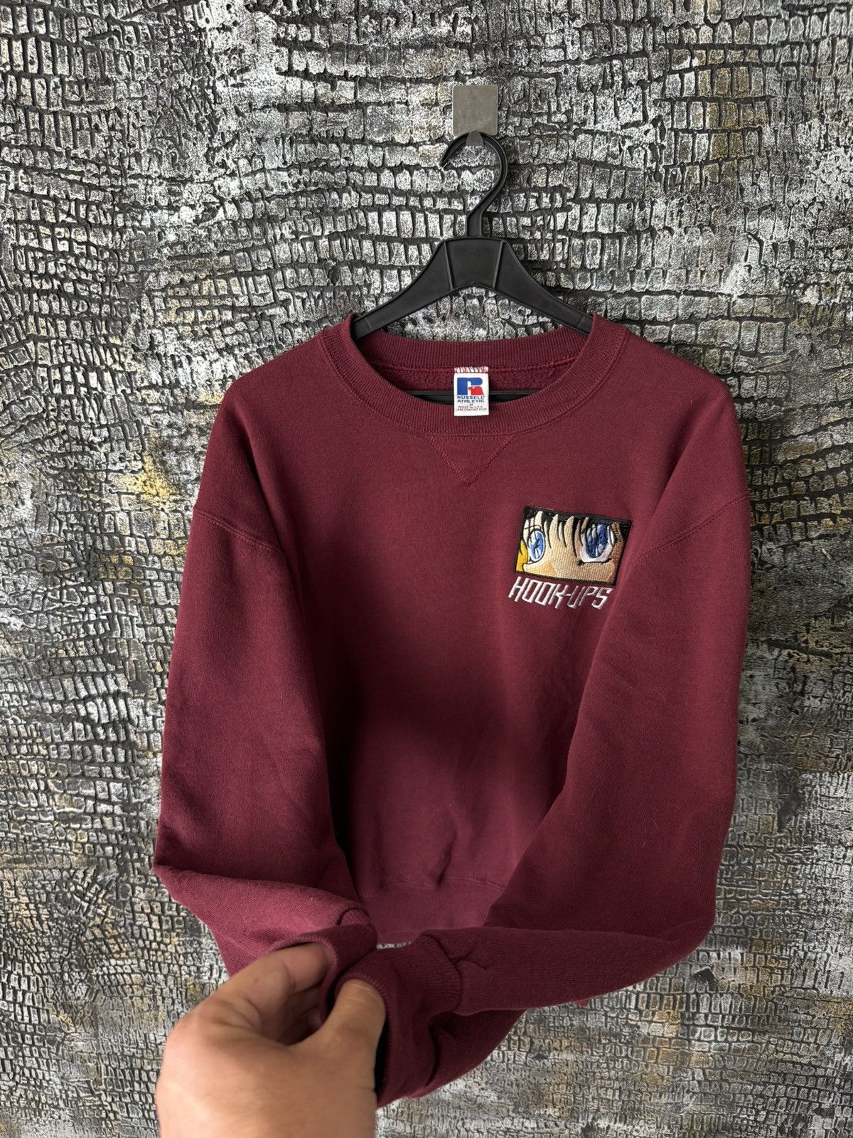 Hook-Ups Hook-Ups sweatshirt USA girl Vintage 90s Size US M / EU 48-50 / 2 - 7 Thumbnail