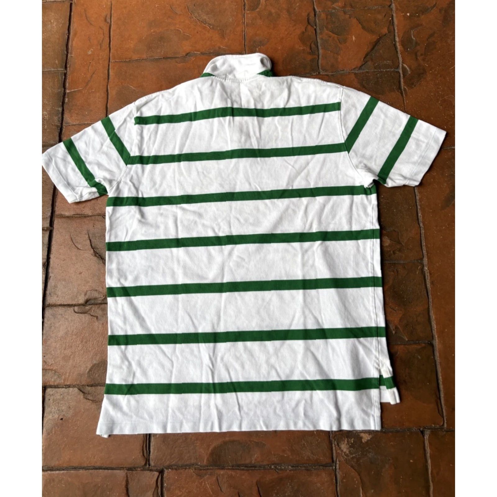 Polo Ralph Lauren VINTAGE Polo Ralph Lauren Yacht Club Striped Polo Shirt Mens XL Size US XL / EU 56 / 4 - 3 Thumbnail