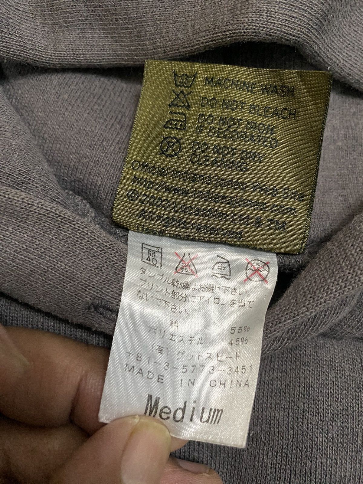 Other Vintage lucas film INDIANA JONES movies hoodie Size US M / EU 48-50 / 2 - 6 Thumbnail
