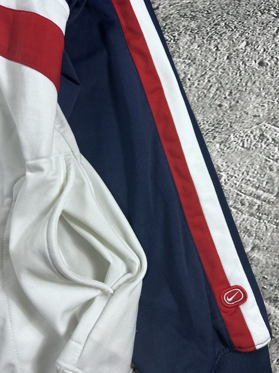 Nike × Vintage Nike Cortez track jacket zip sweatshirt vintage 2000s white Size US L / EU 52-54 / 3 - 4 Thumbnail