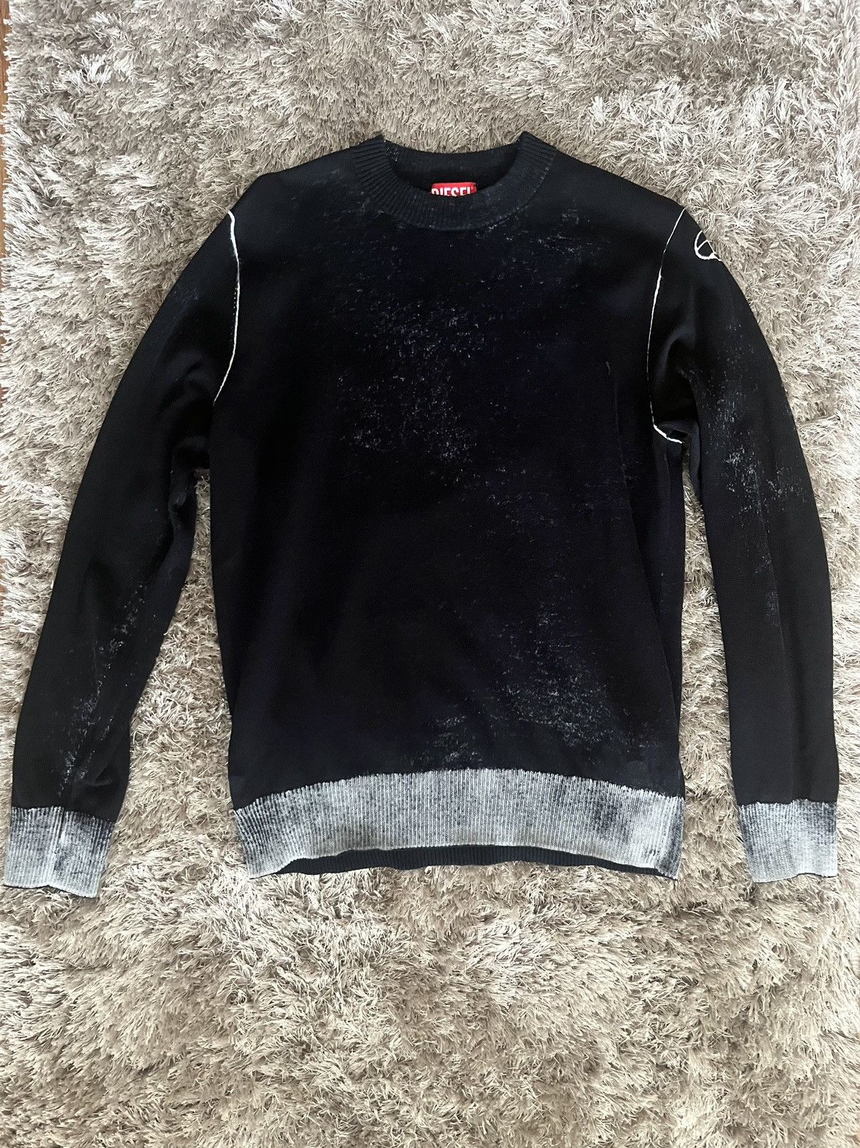 Diesel Diesel Black Sweater Size US S / EU 44-46 / 1 - 1 Thumbnail