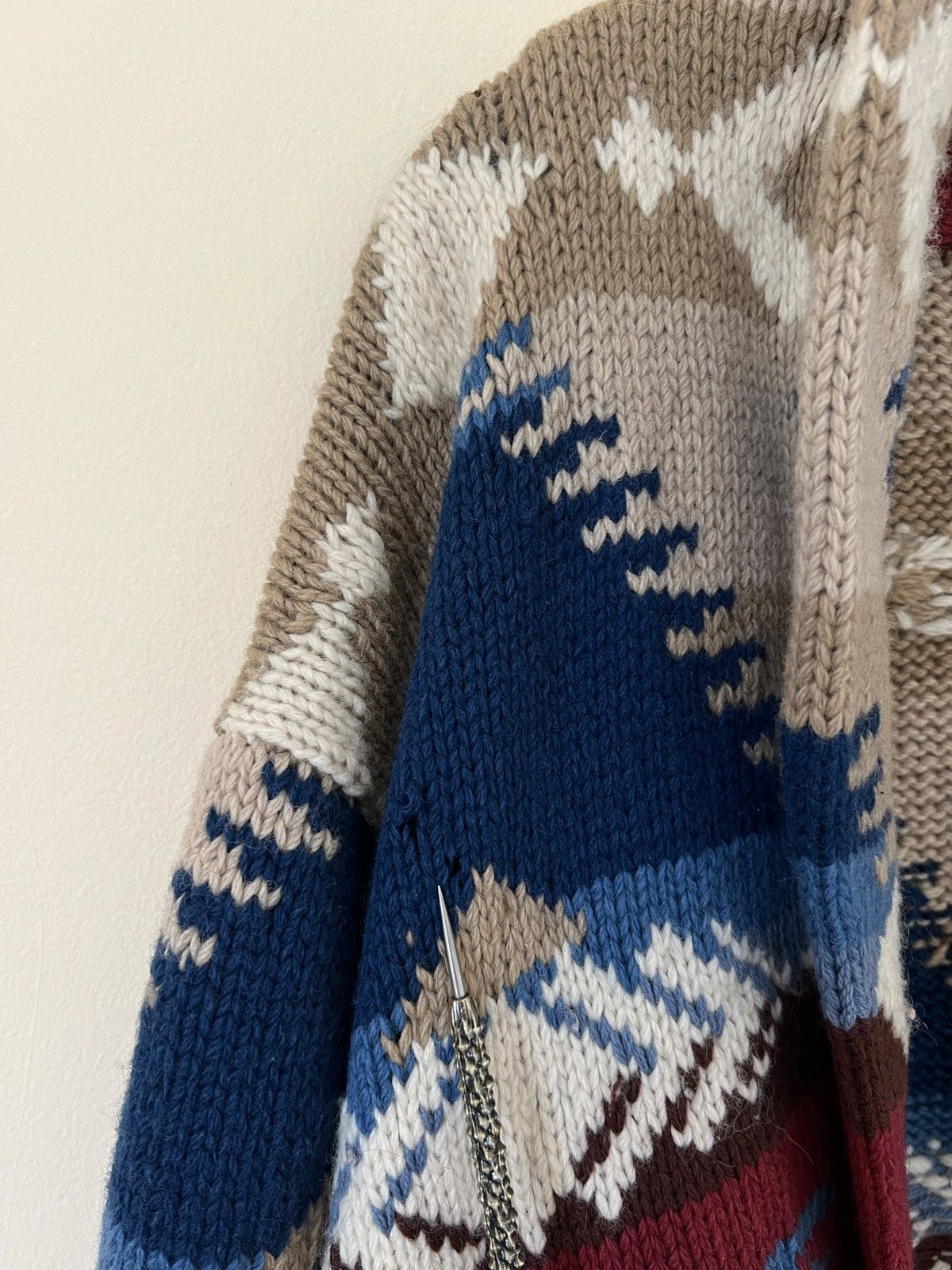 Polo Ralph Lauren Rare❗️Vintage Ralph Lauren Country Hand Knit Sweater Cardigan Size US L / EU 52-54 / 3 - 20 Thumbnail