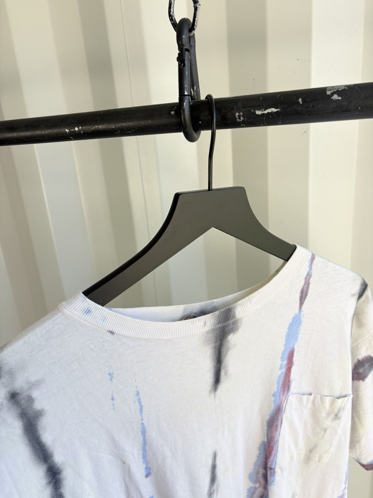 Vintage Vintage Tie Dye Blank Shirt Distressed Fade Grunge Boxy Band Size US M / EU 48-50 / 2 - 6 Thumbnail