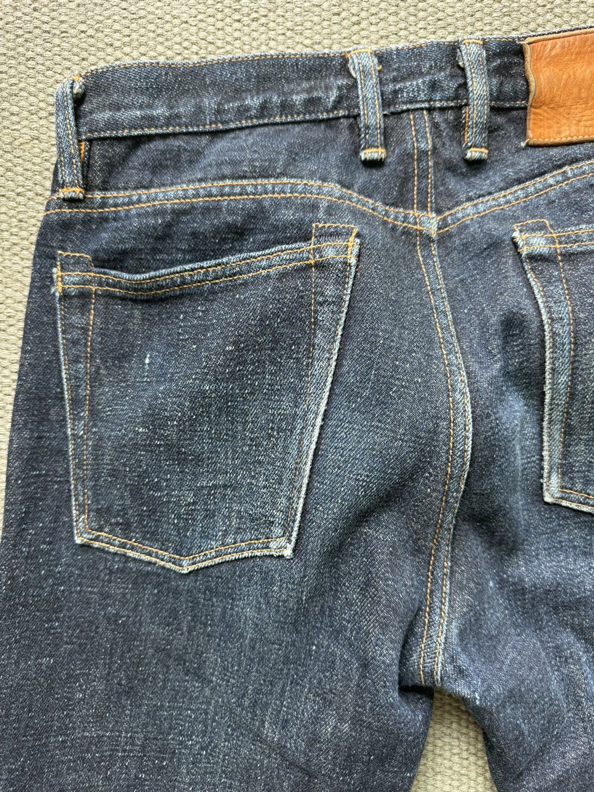3sixteen 3sixteen+40BSP 16.5oz Caustic Wave Denim-Straight Taper - 29 Size US 29 - 5 Thumbnail