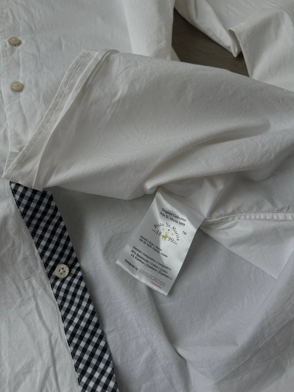 Polo Ralph Lauren Vintage Polo ST . Moritz White S Size Mens Shirt Size US S / EU 44-46 / 1 - 9 Thumbnail
