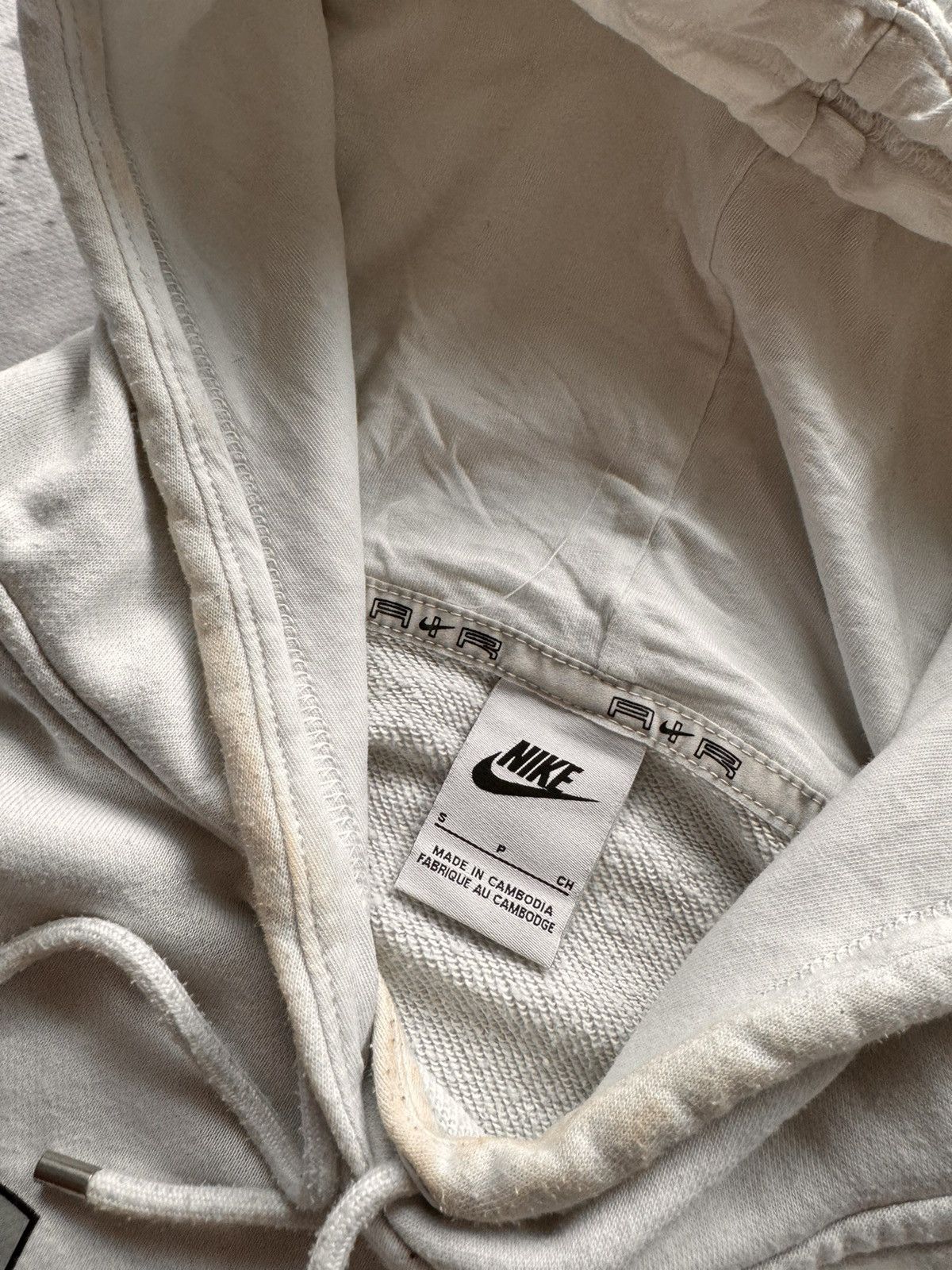 Nike × Vintage NIKE VINTAGE CENTER LOGO OVERSIZE BOXY HOODIE Size US S / EU 44-46 / 1 - 6 Thumbnail