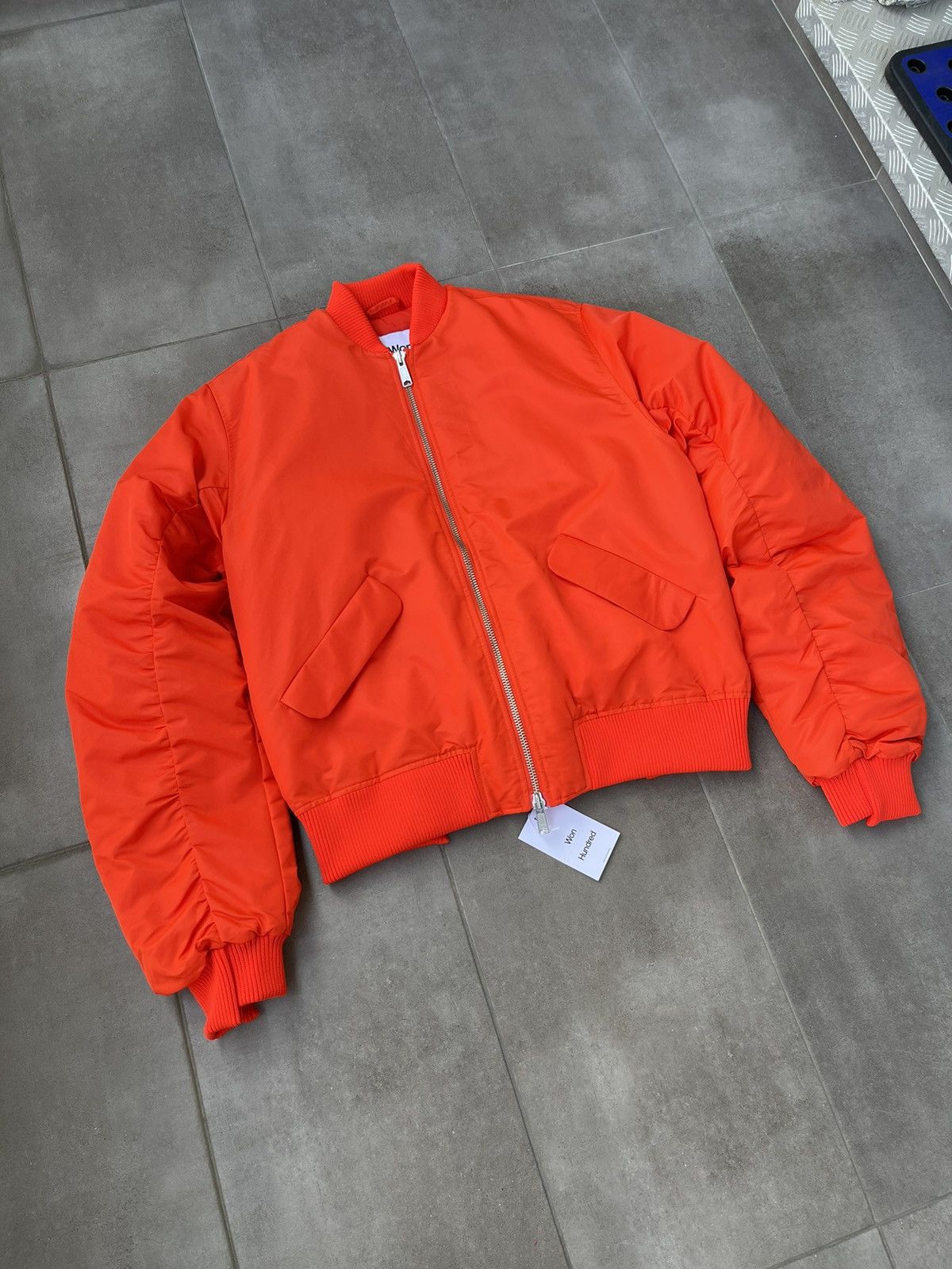 Acne Studios !DS! SS23 Won Hundred Reykjavik M Red Bomber Jacket Size US L / EU 52-54 / 3 - 9 Thumbnail