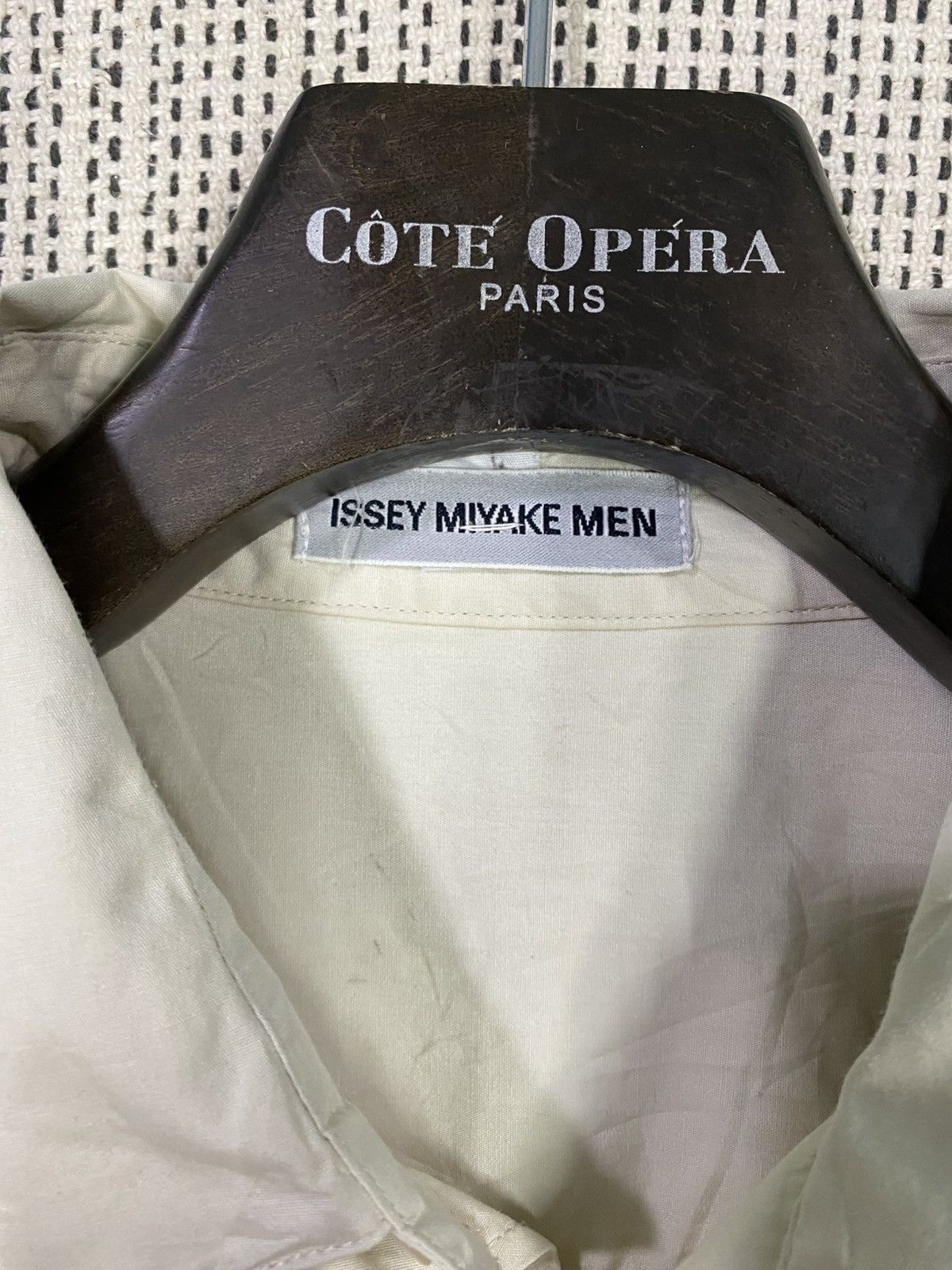 Issey Miyake 🔥Vintage 90s issey miyake men plated shirt button down Size US L / EU 52-54 / 3 - 6 Thumbnail