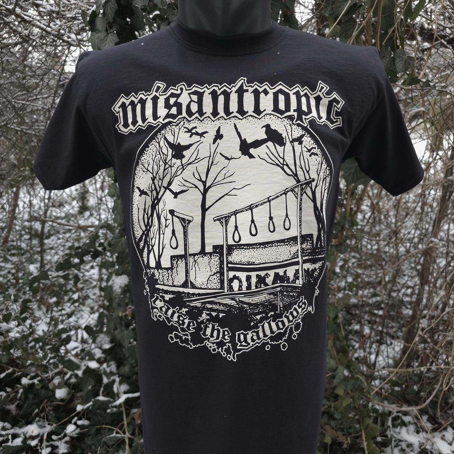 Gildan MISANTROPIC – Raise the Gallows T-Shirt Size US M / EU 48-50 / 2 - 1 Thumbnail