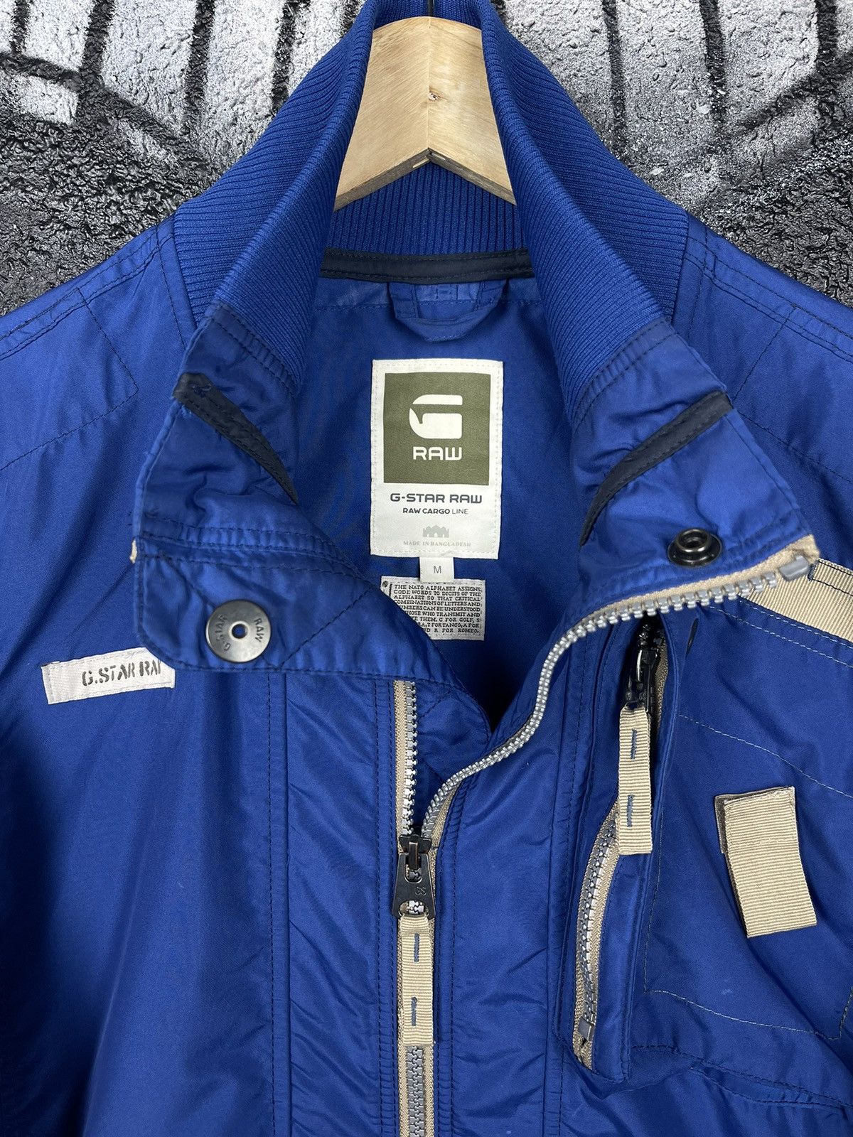 G-Star G Star RAW Cargo Line Lockhart Bomber Jacket Men’s Size M Size US M / EU 48-50 / 2 - 4 Thumbnail