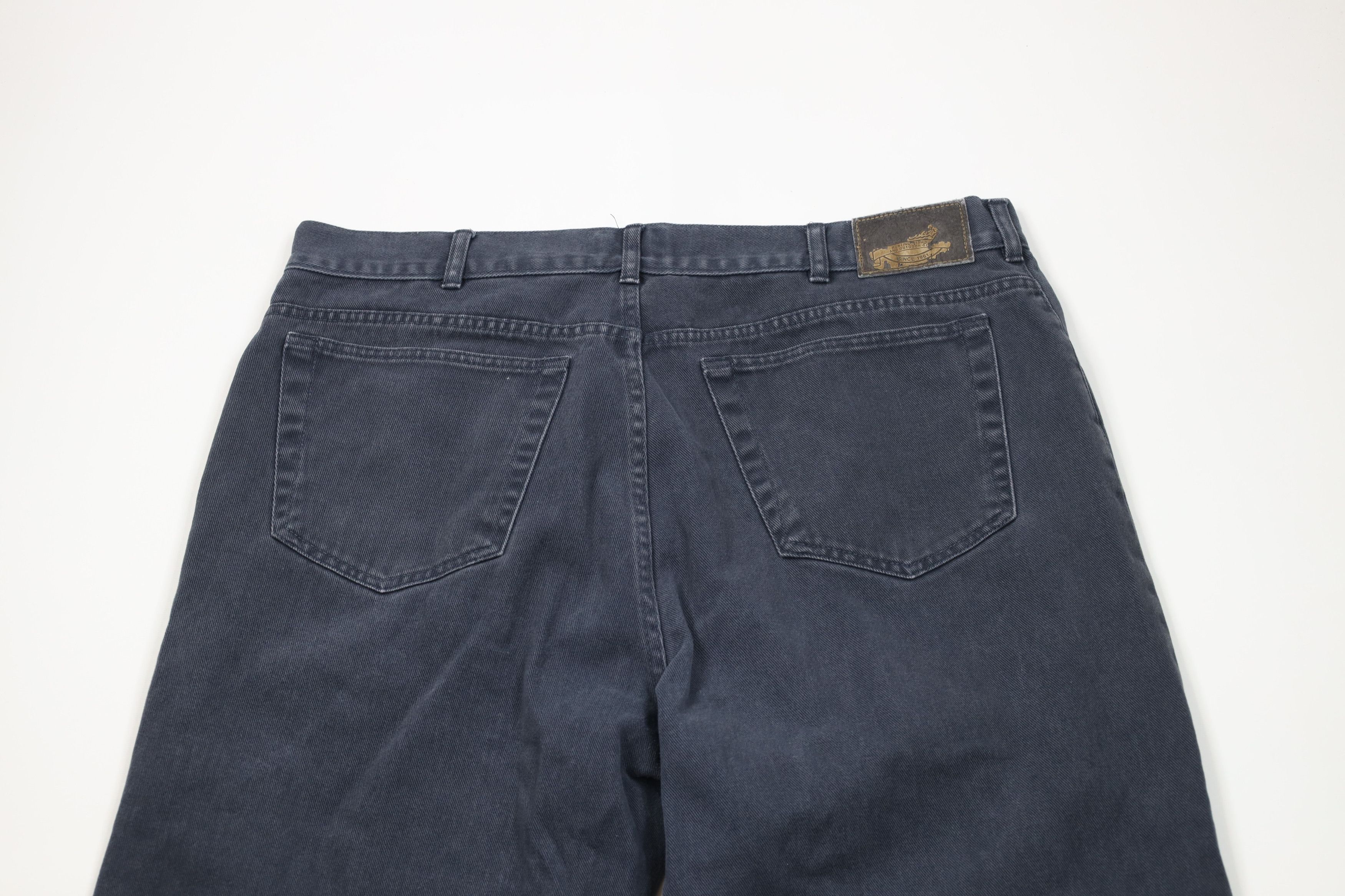 Vintage Vintage 90s Cabelas Baggy Fit Wide Leg Denim Jeans Blue Size US 38 / EU 54 - 10 Thumbnail