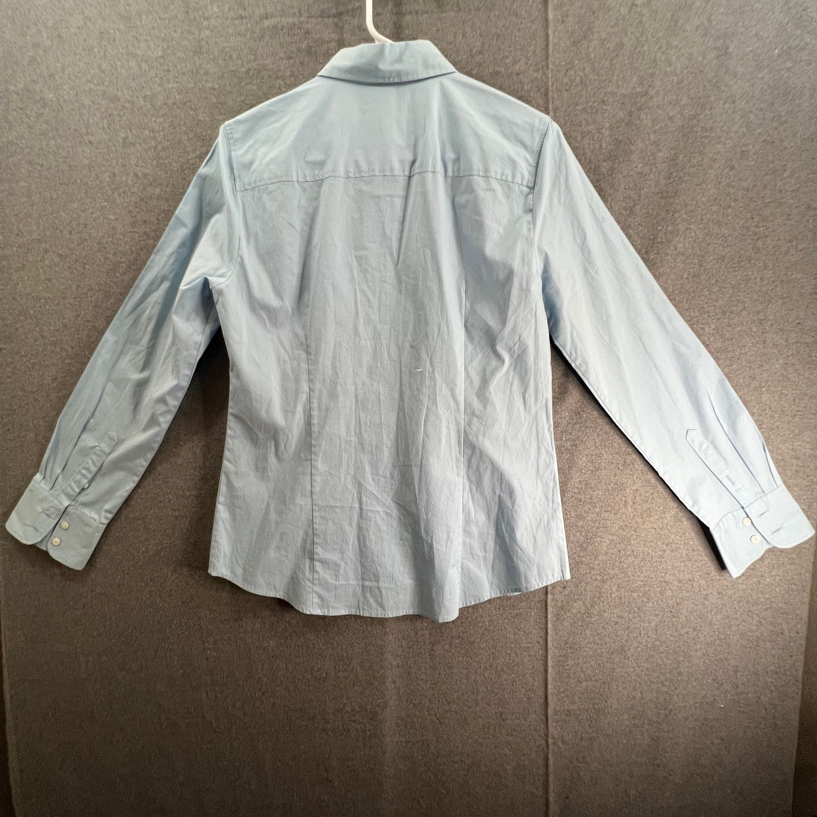 J.Crew J.CREW Blue Button Up Shirt Women Size Medium Size M / US 6-8 / IT 42-44 - 2 Thumbnail