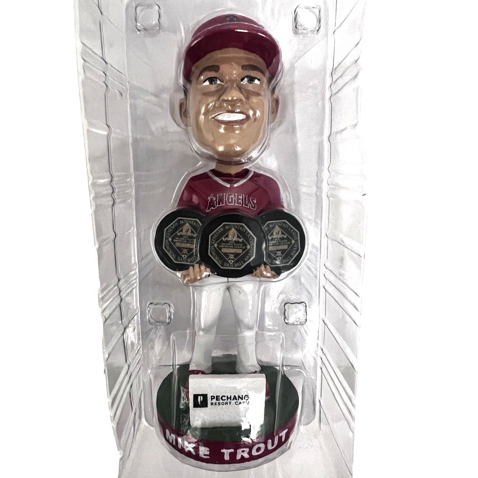 Other MVP 2019 Mike Trout Bobblehead MLB Baseball Anaheim Angels Size ONE SIZE - 5 Thumbnail